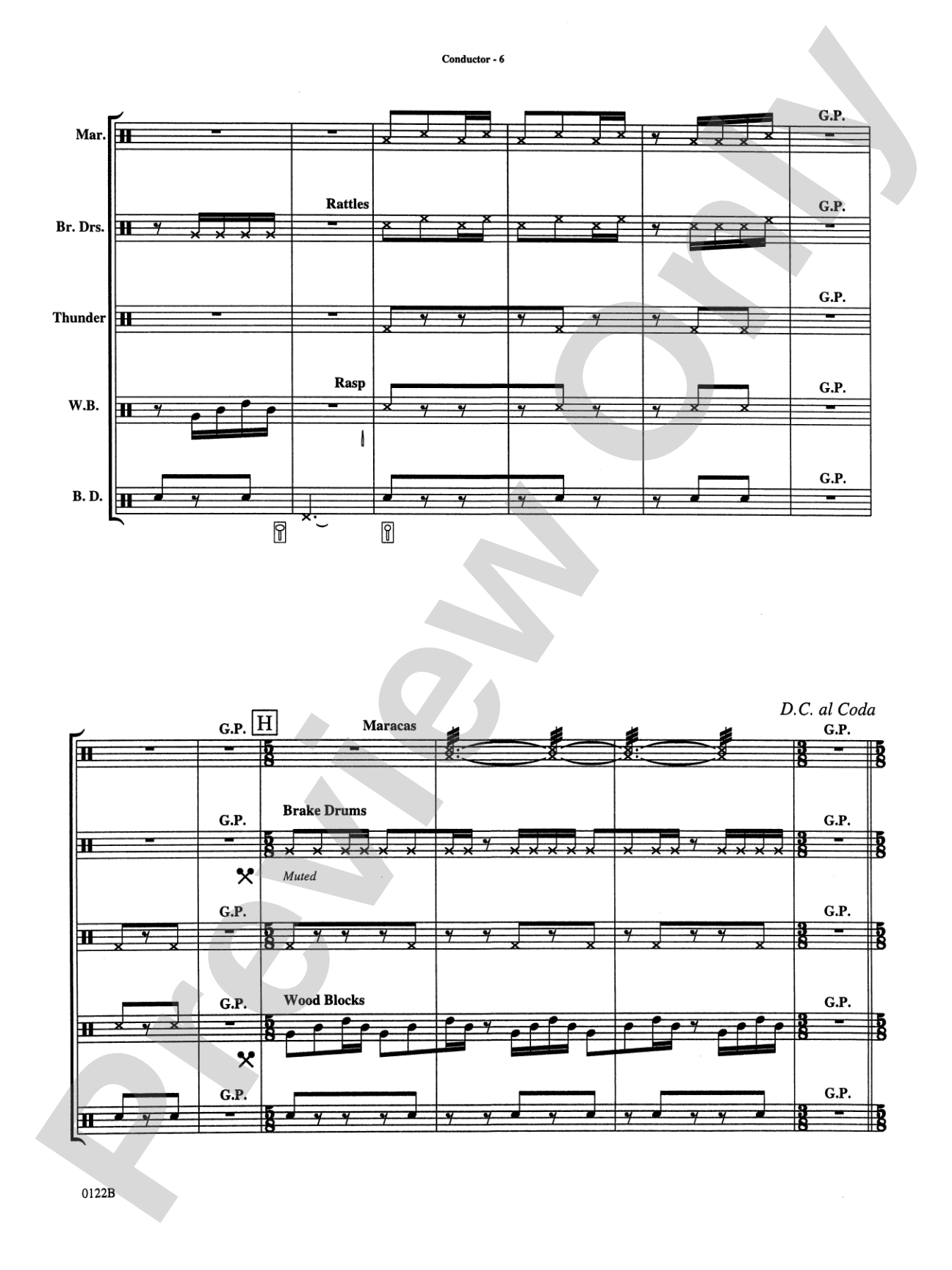 Bomba: Percussion Ensemble Part(s)