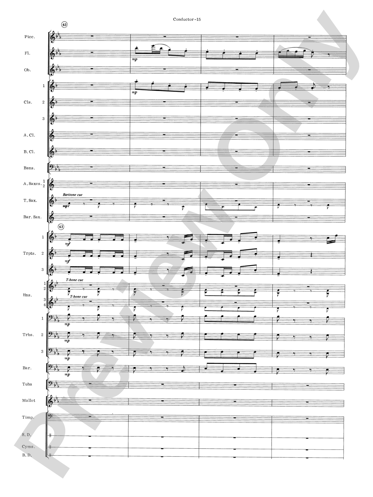 Carmen Suite: Concert Band Conductor Score & Parts