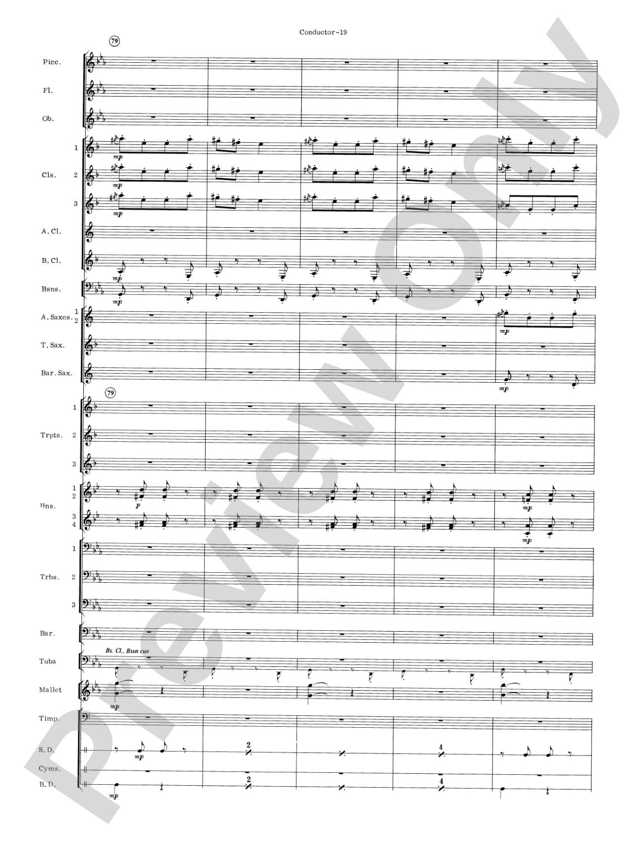 Carmen Suite: Concert Band Conductor Score & Parts