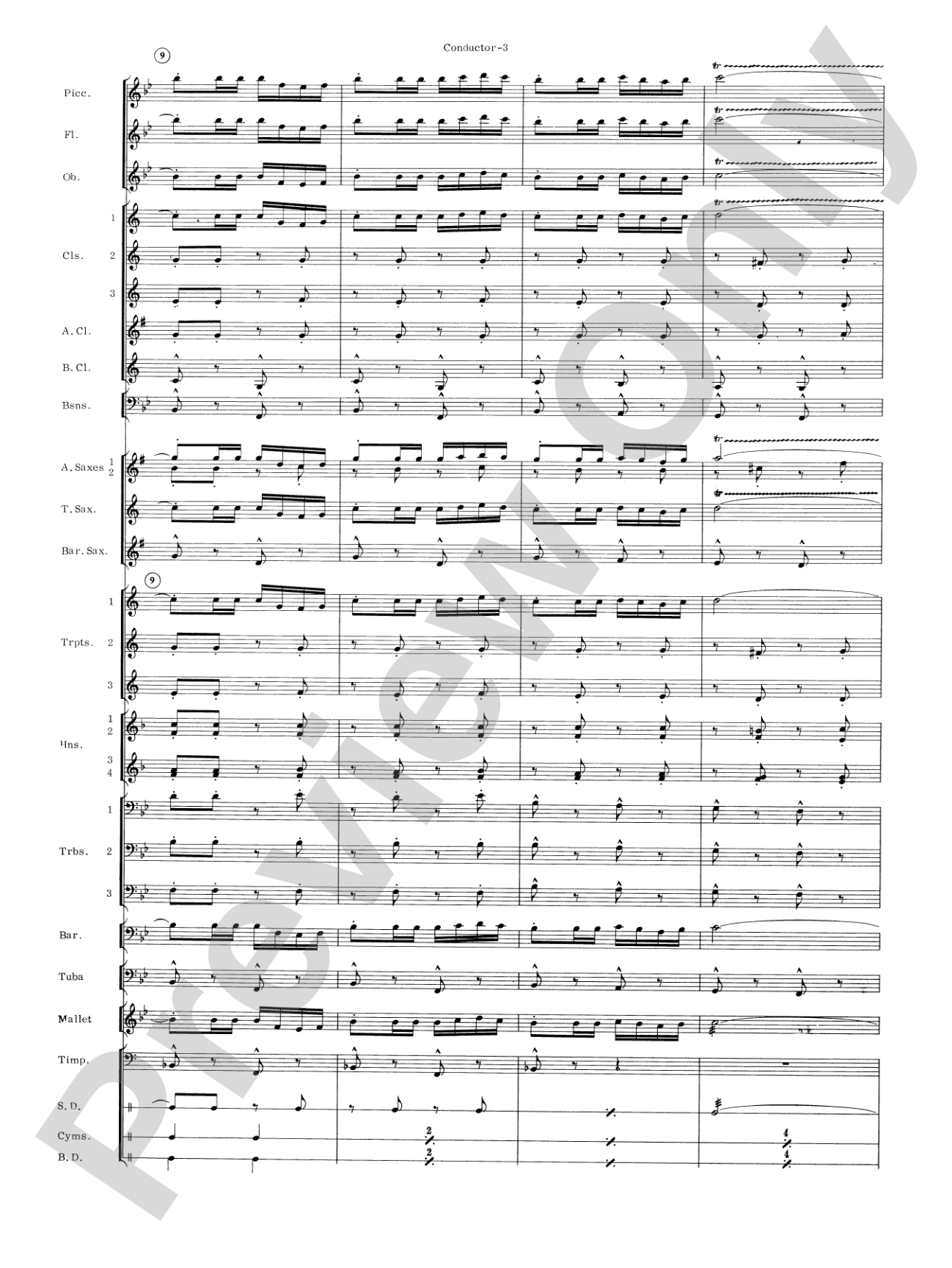 Carmen Suite: Concert Band Conductor Score & Parts