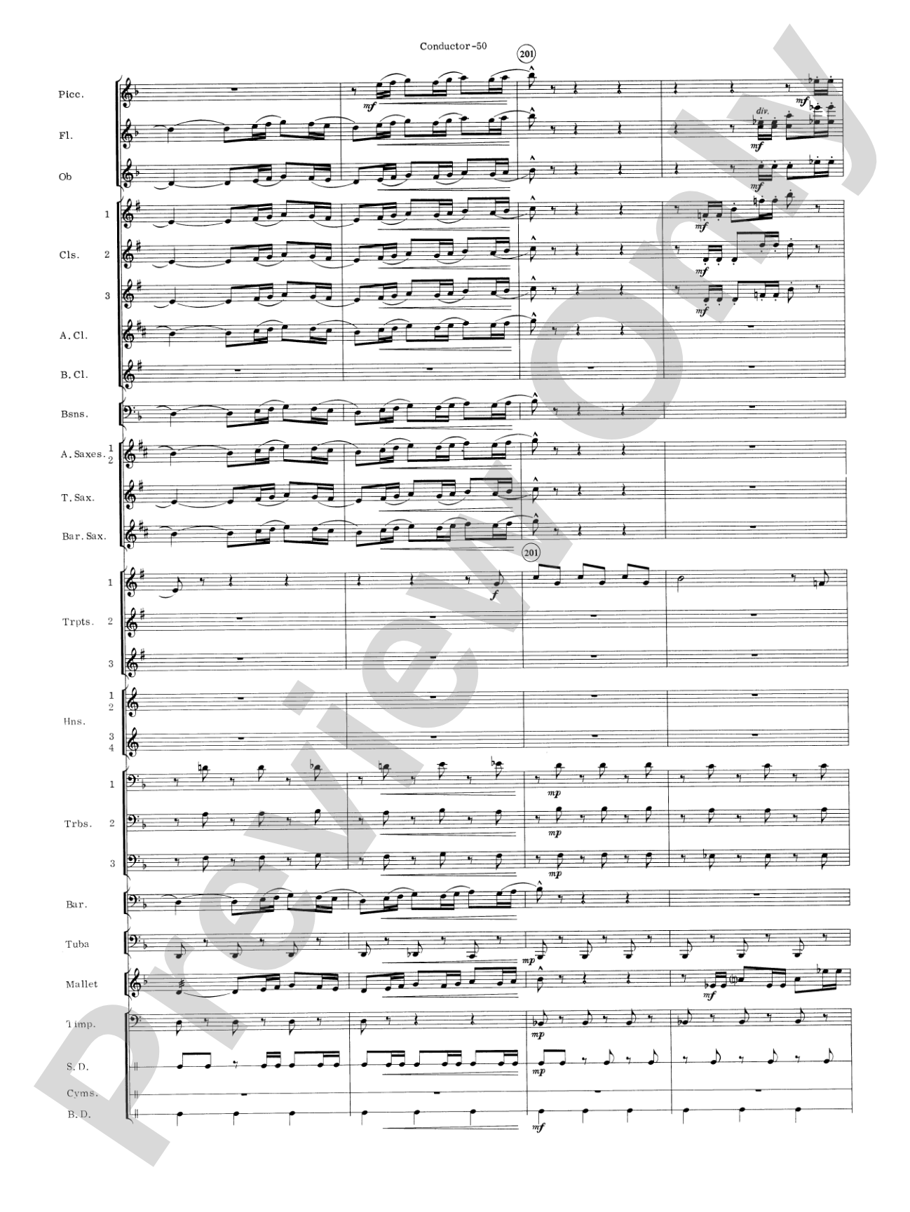 Carmen Suite: Concert Band Conductor Score & Parts