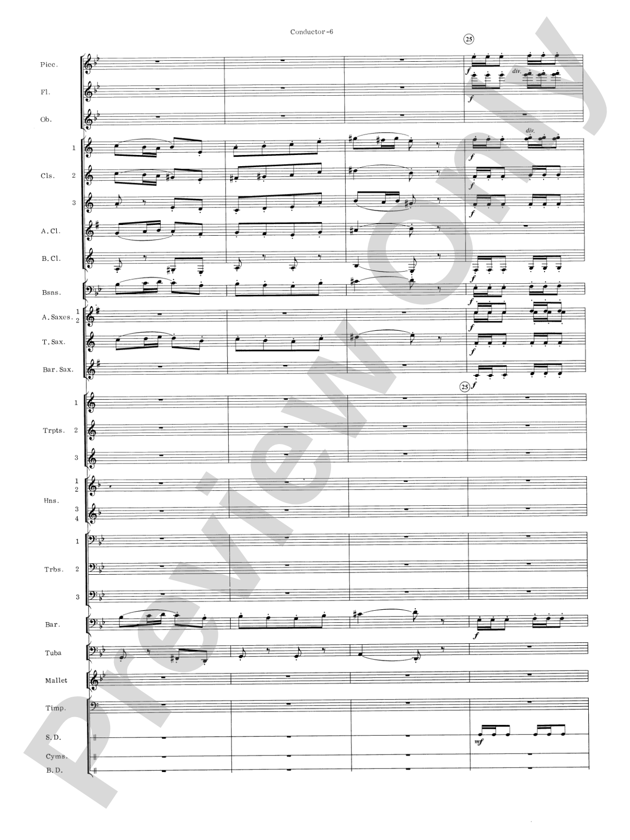 Carmen Suite: Concert Band Conductor Score & Parts