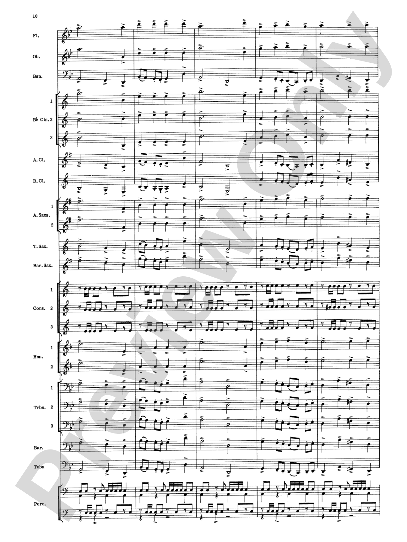 Meadowlands: Concert Band Conductor Score & Parts