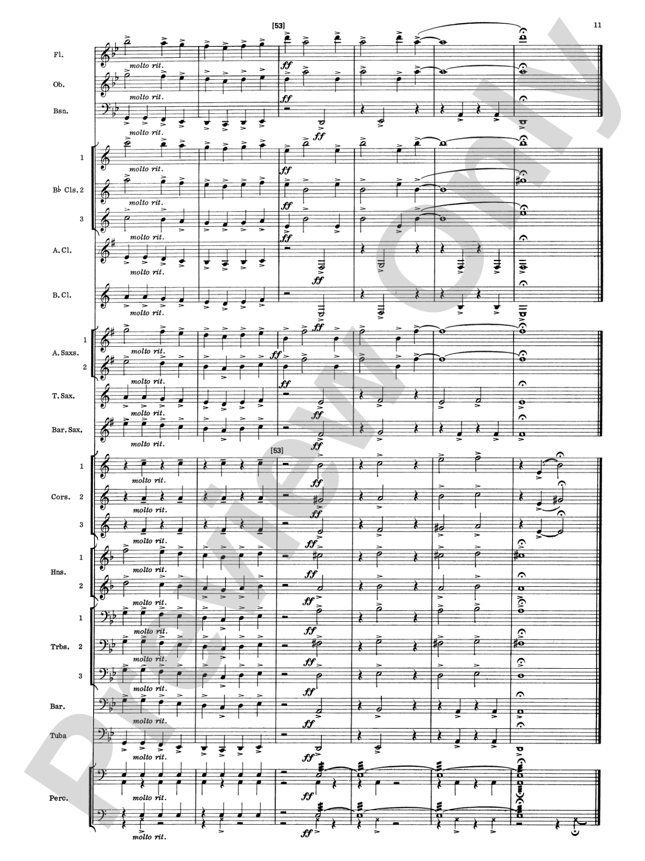 Meadowlands: Concert Band Conductor Score & Parts