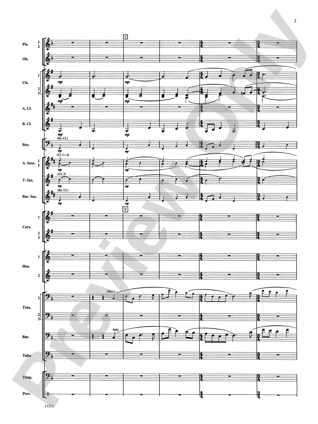 Petty Harbour Bait Skiff: Concert Band Conductor Score & Parts