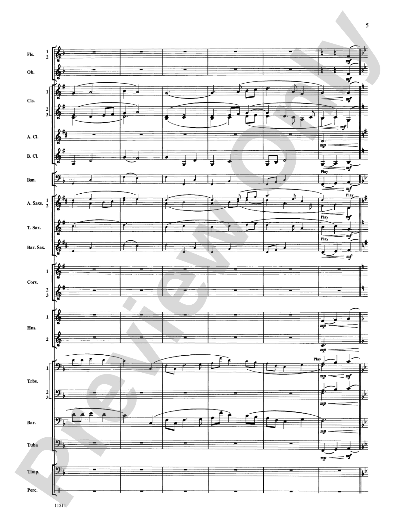 Petty Harbour Bait Skiff: Concert Band Conductor Score & Parts