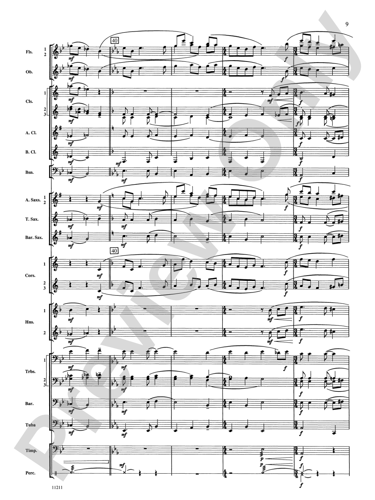 Petty Harbour Bait Skiff: Concert Band Conductor Score & Parts