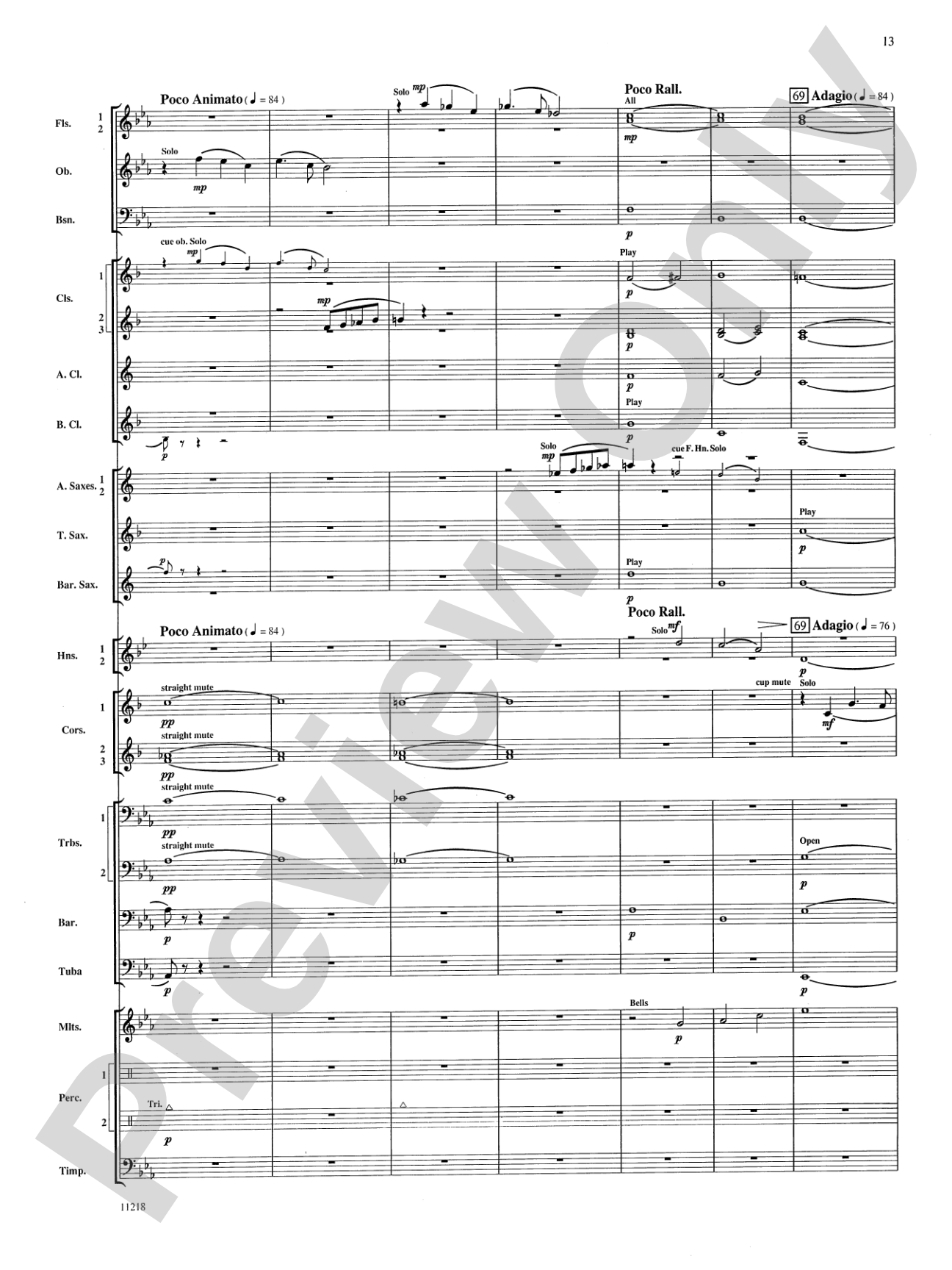 Scenes of Wonder: Concert Band Conductor Score & Parts