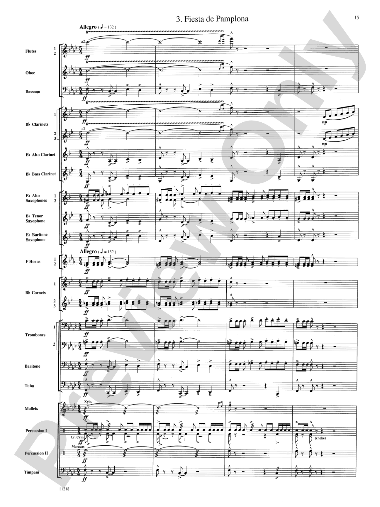 Scenes of Wonder: Concert Band Conductor Score & Parts