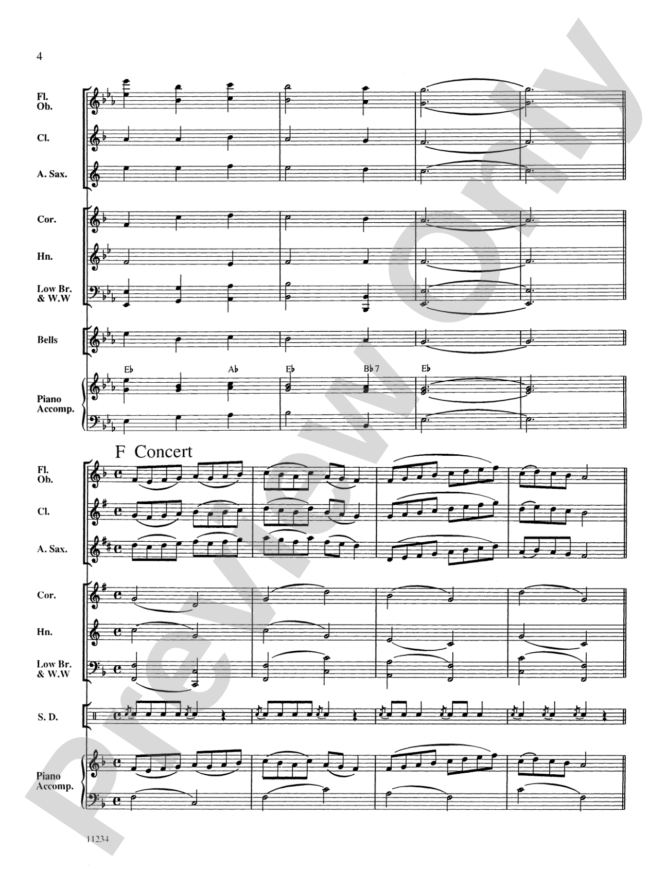 Yamaha Warm-Ups: Concert Band Conductor Score & Parts