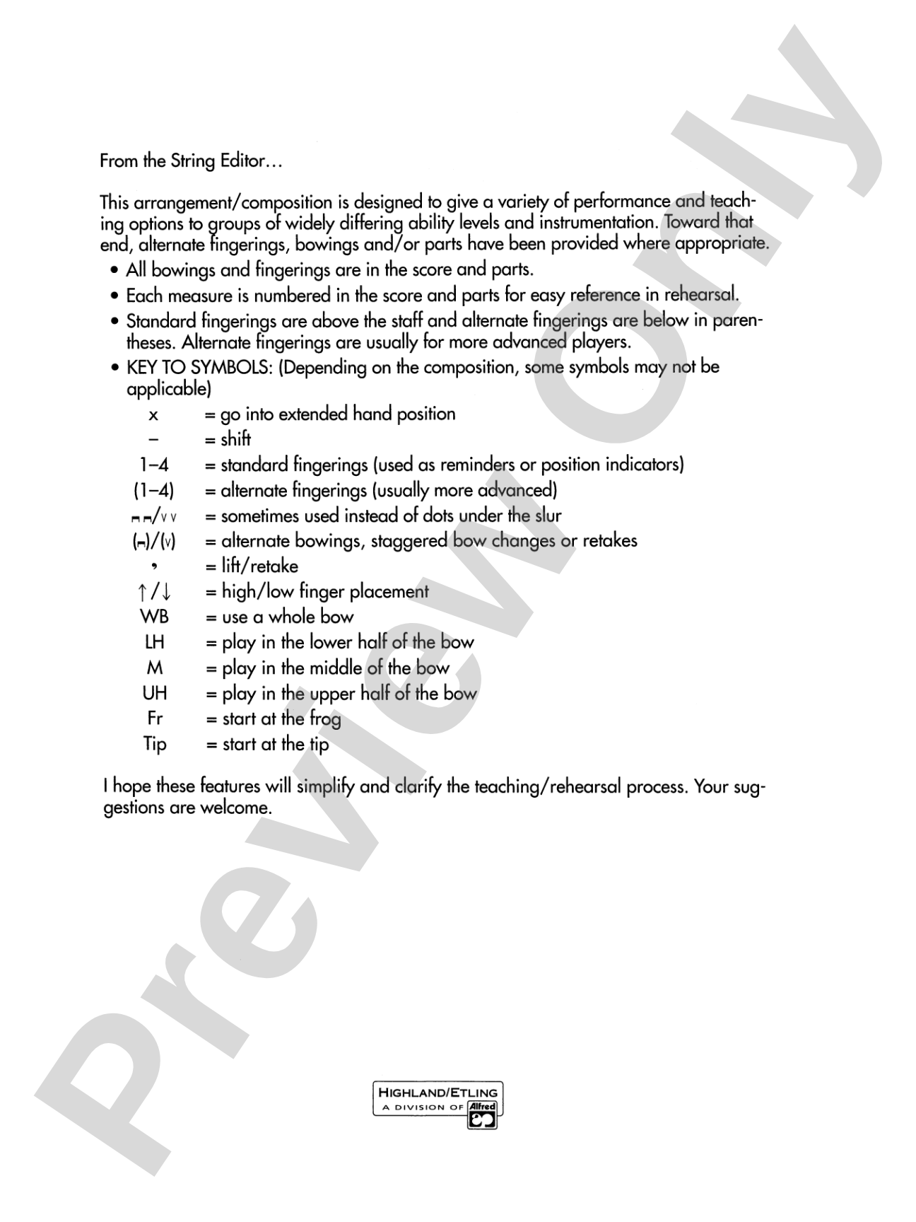 Crystal City March: String Orchestra Conductor Score & Parts