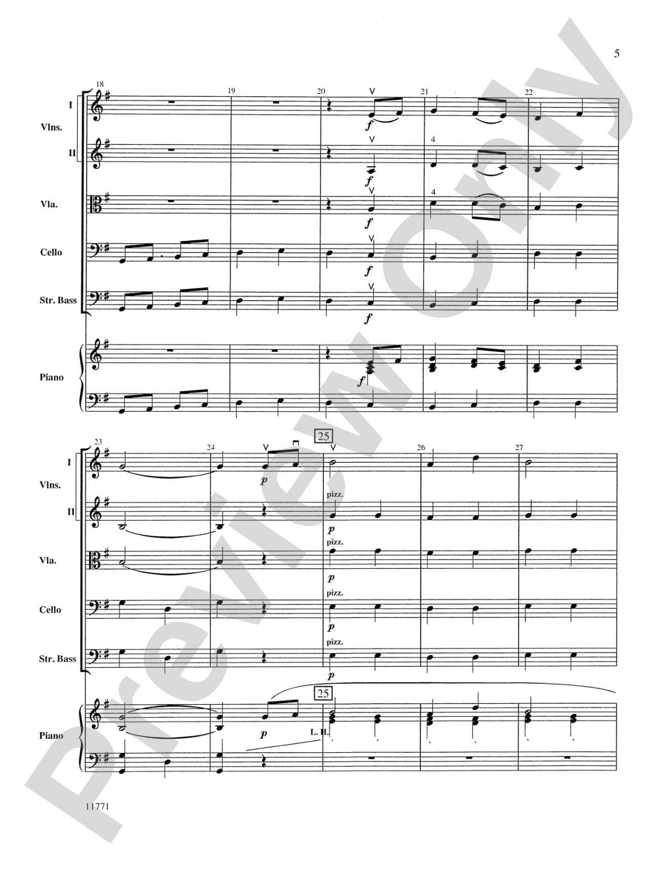 Crystal City March: String Orchestra Conductor Score & Parts