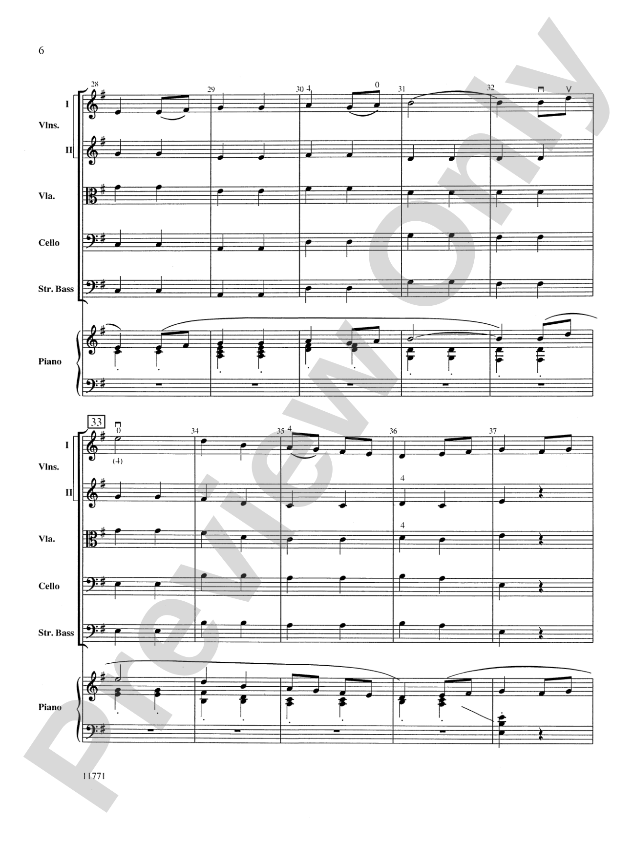 Crystal City March: String Orchestra Conductor Score & Parts