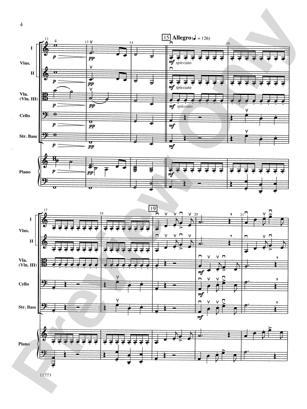 Dramatic Essay: String Orchestra Conductor Score & Parts