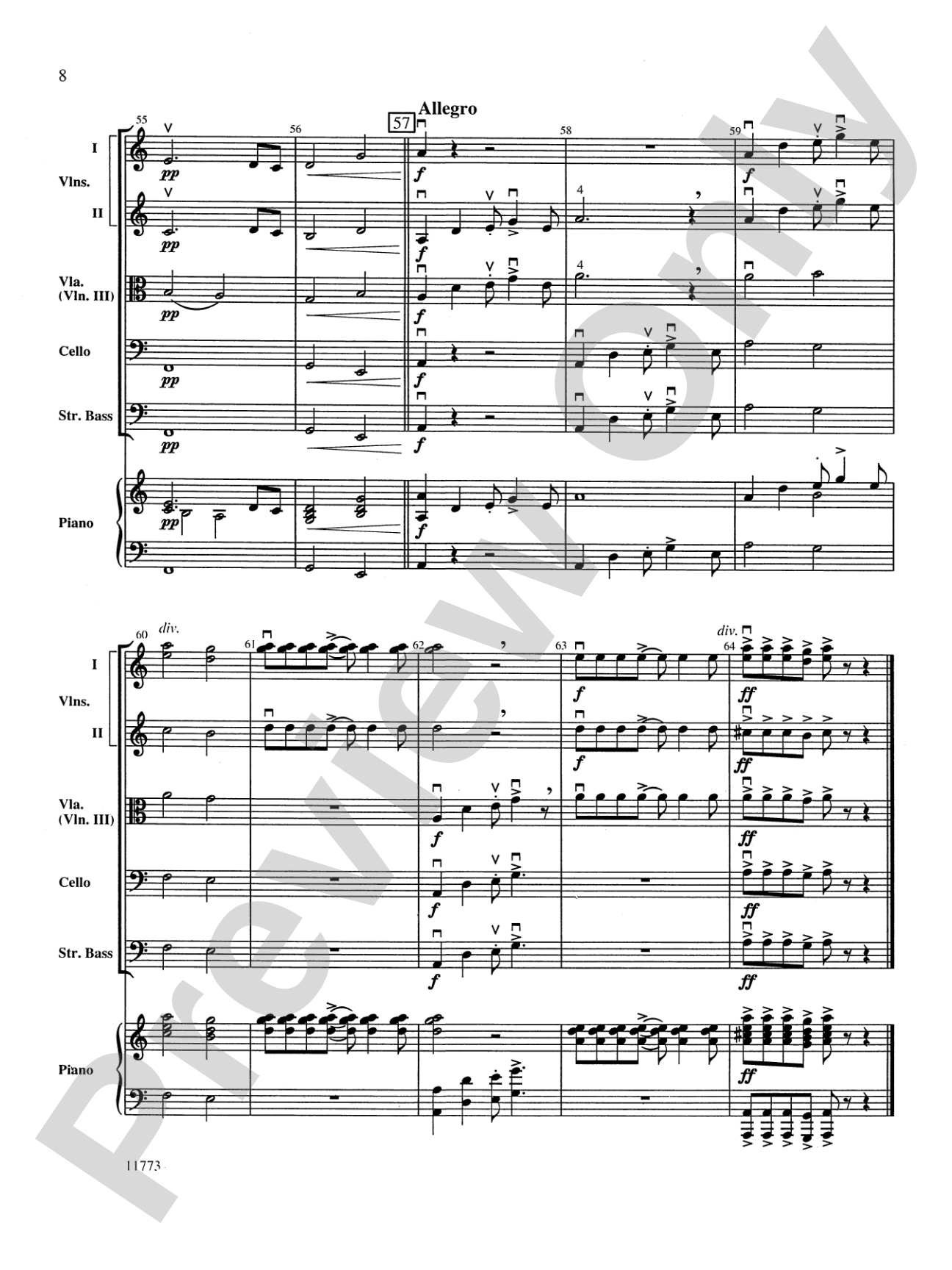 Dramatic Essay: String Orchestra Conductor Score & Parts