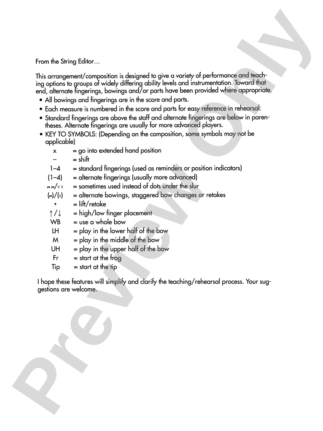 Shepherd's Hymn: String Orchestra Conductor Score & Parts