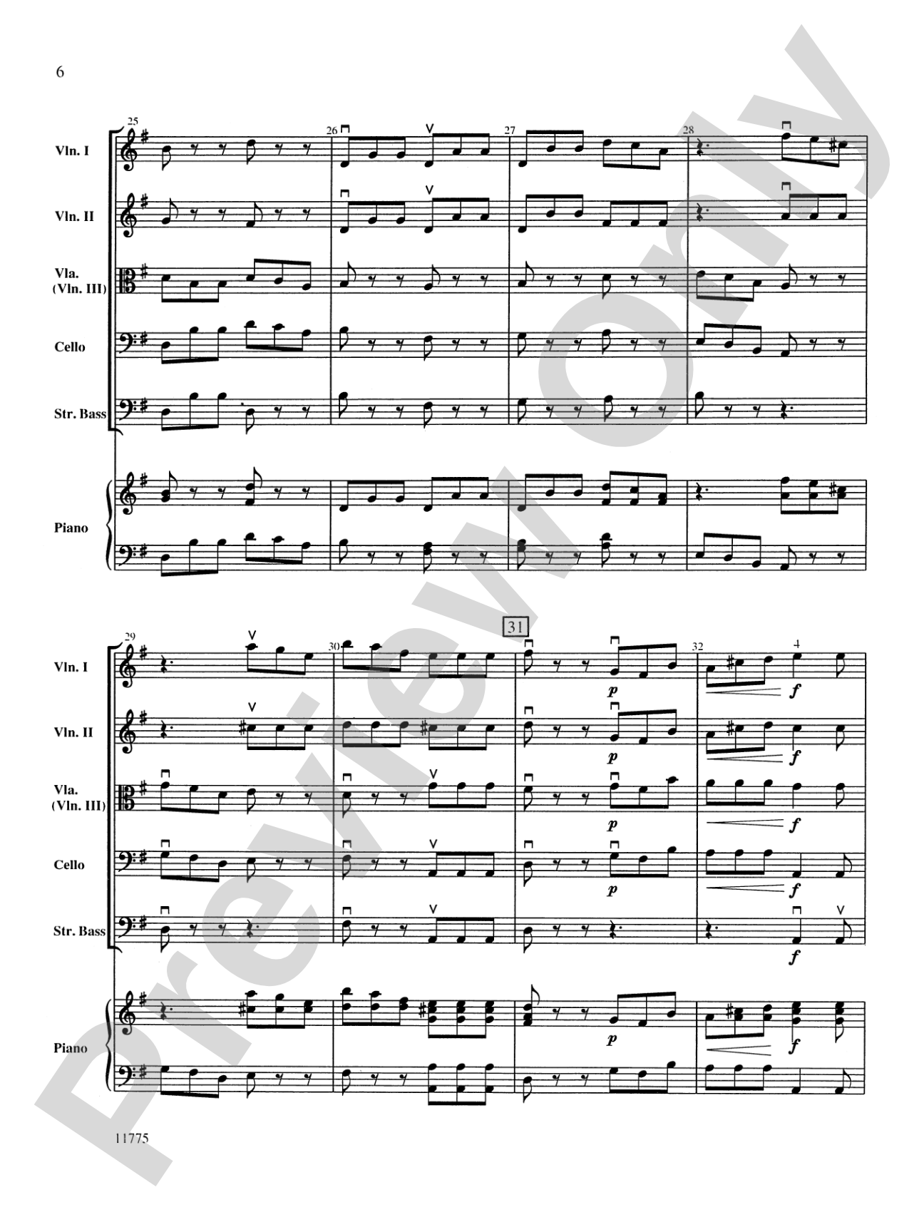 Shepherd's Hymn: String Orchestra Conductor Score & Parts