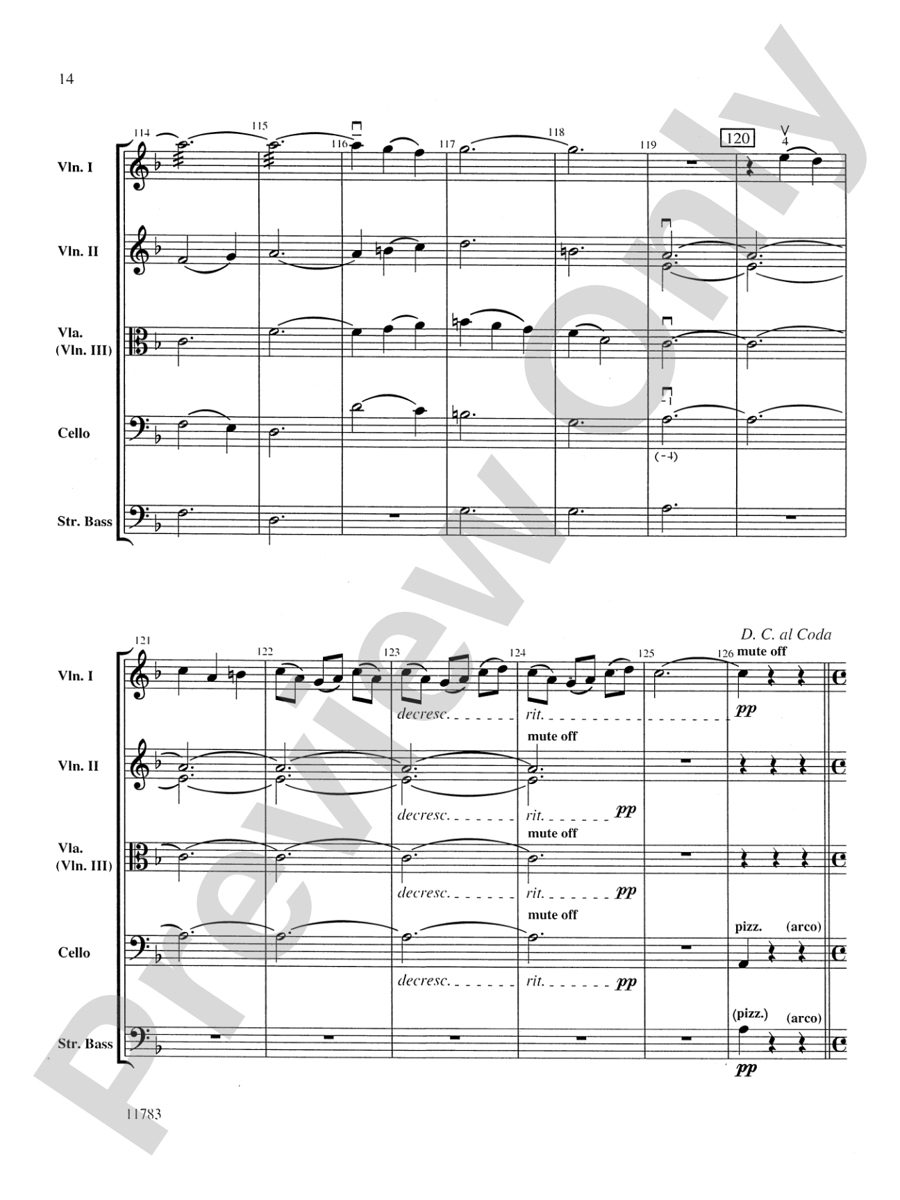 Arlington Sketches: String Orchestra Conductor Score & Parts