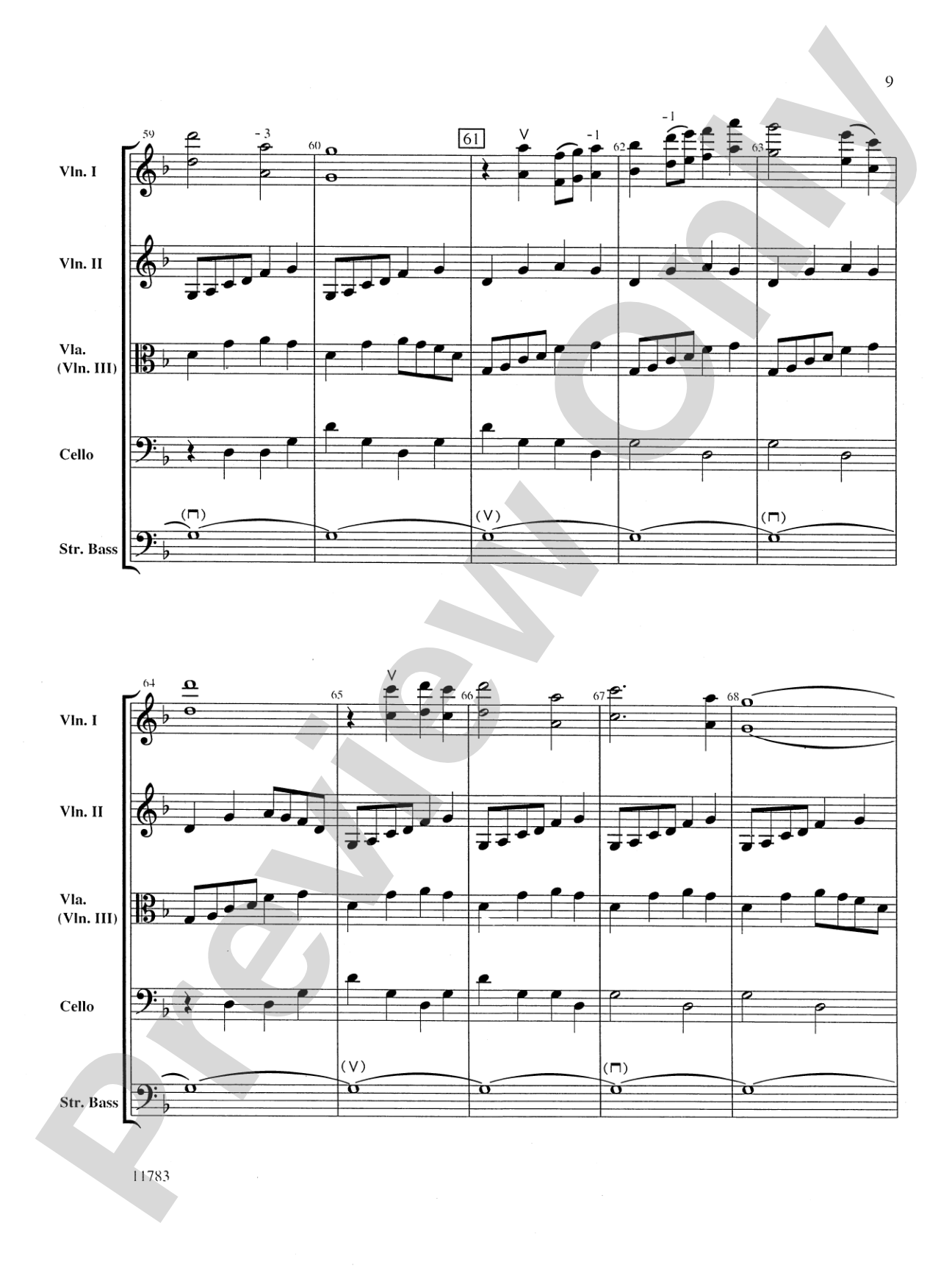 Arlington Sketches: String Orchestra Conductor Score & Parts