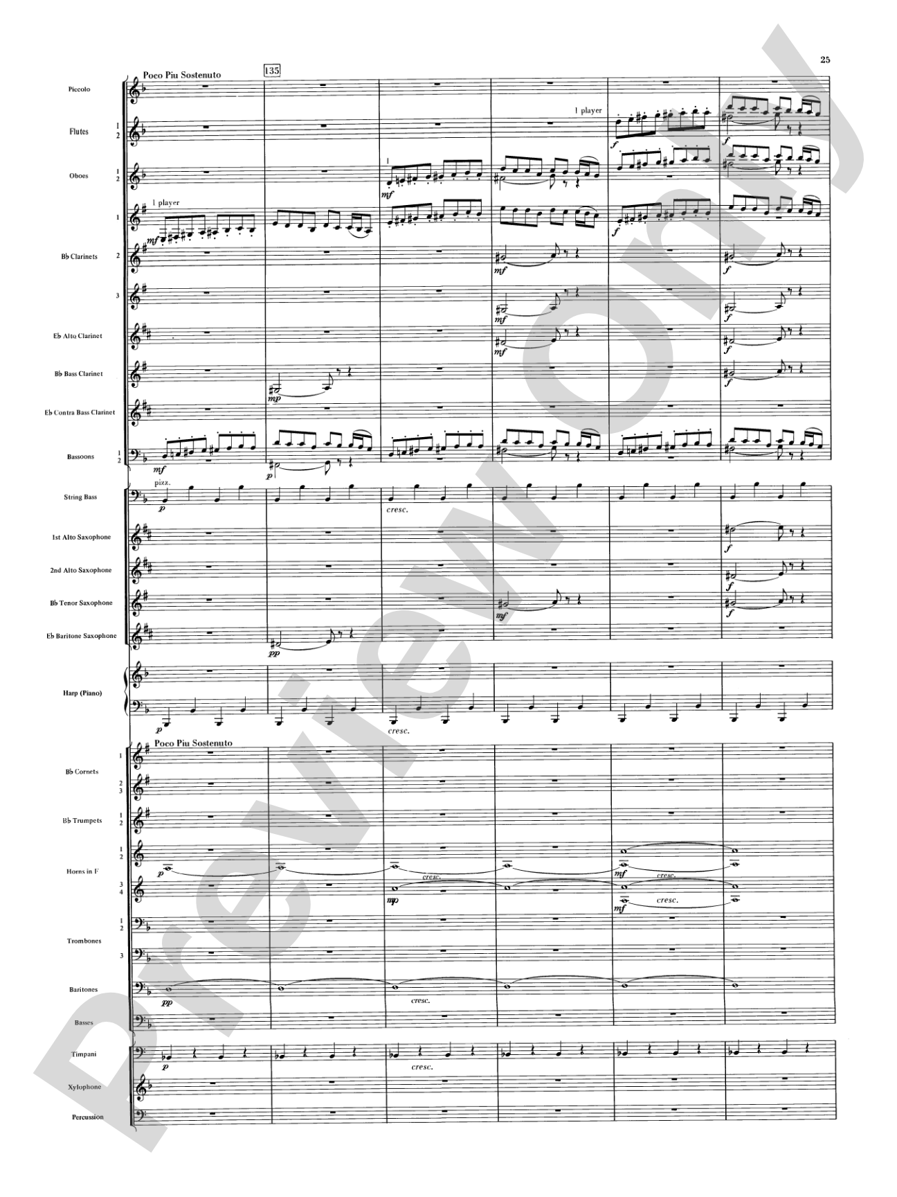 Night on Bald Mountain: Concert Band Conductor Score & Parts