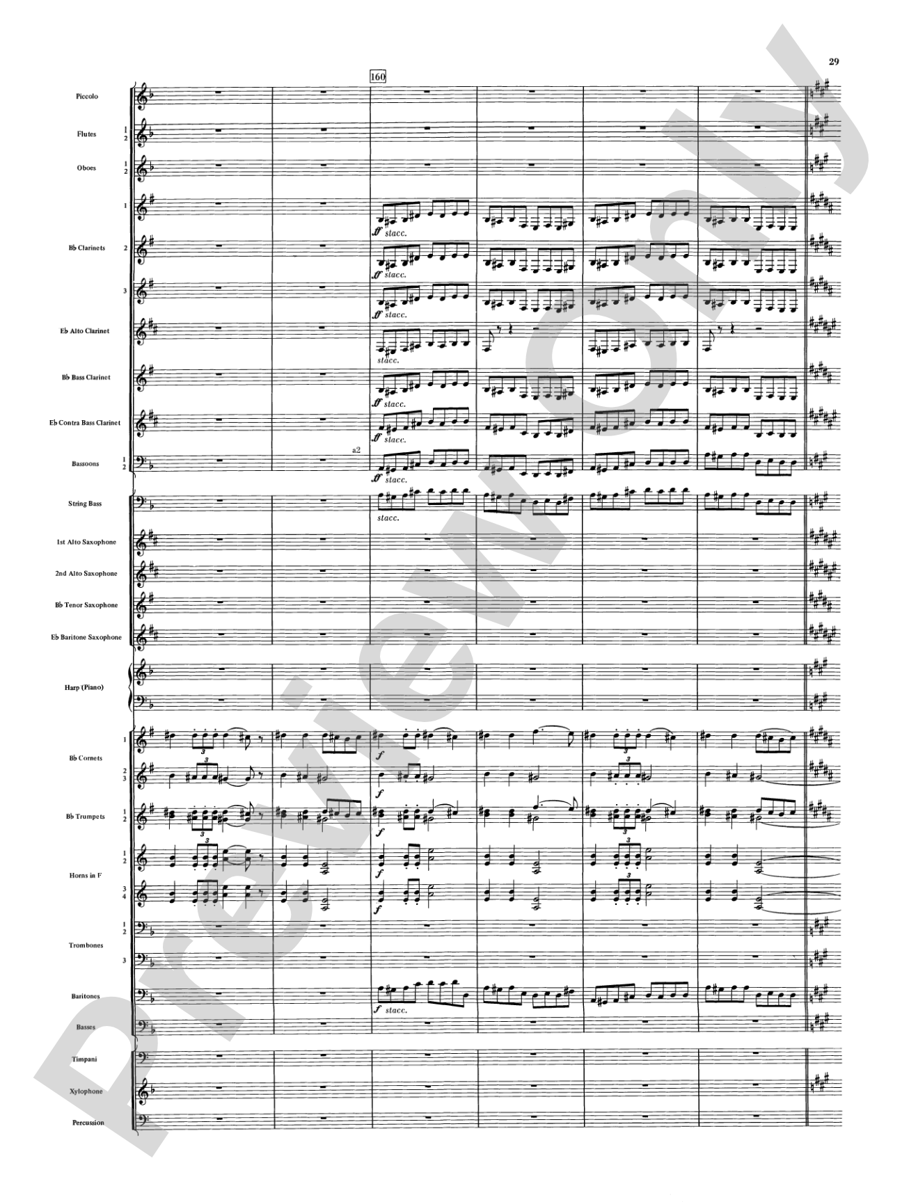Night on Bald Mountain: Concert Band Conductor Score & Parts