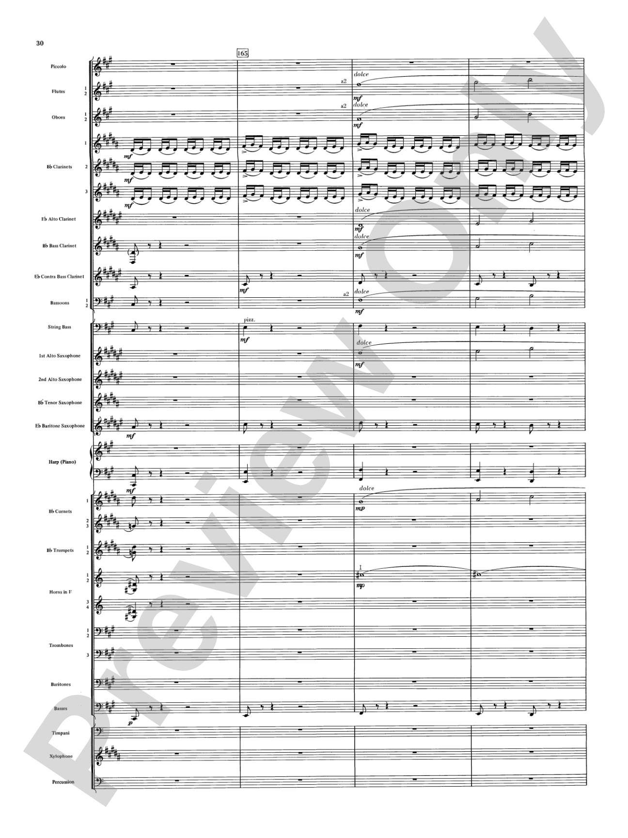 Night on Bald Mountain: Concert Band Conductor Score & Parts