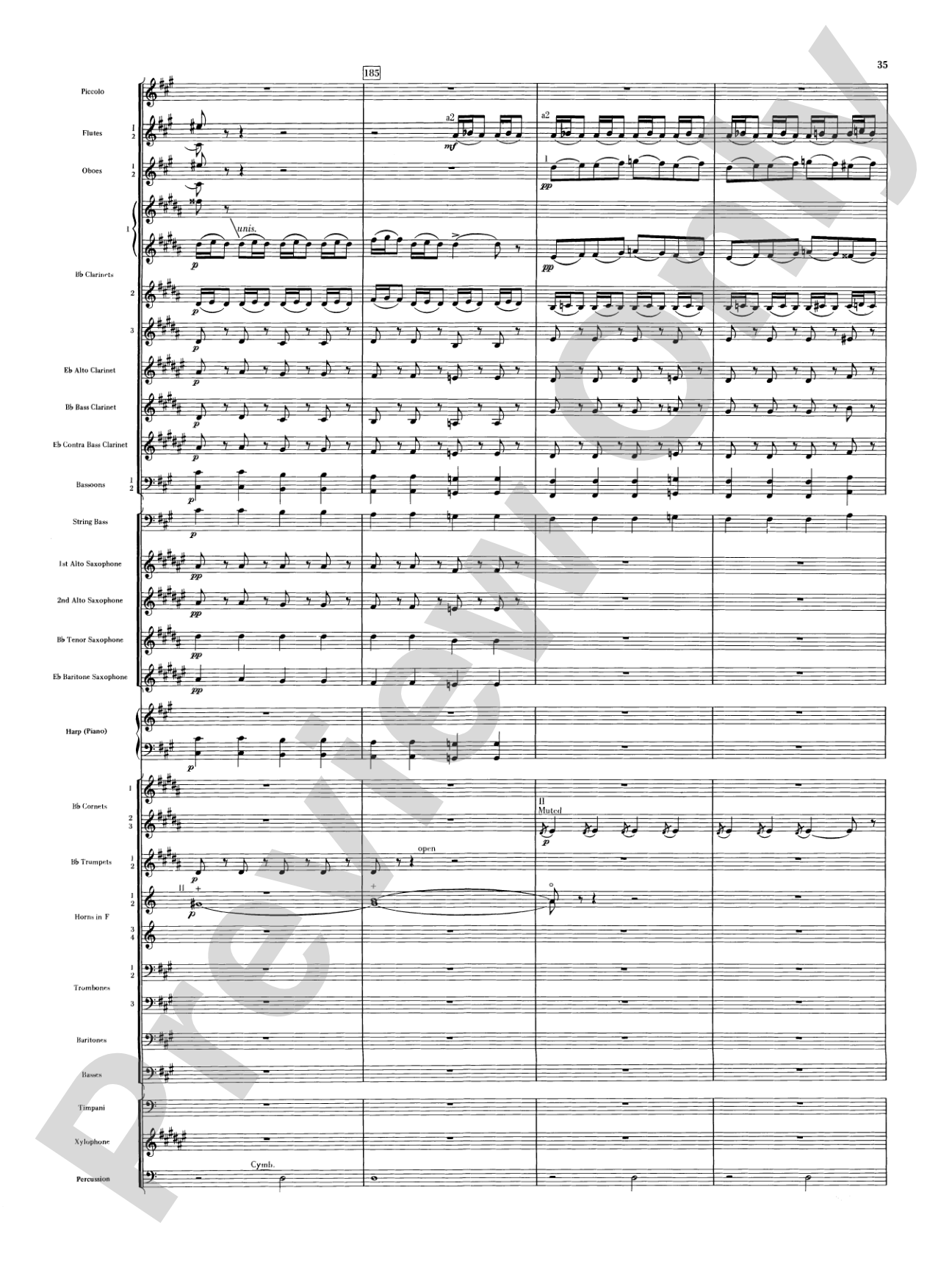 Night on Bald Mountain: Concert Band Conductor Score & Parts