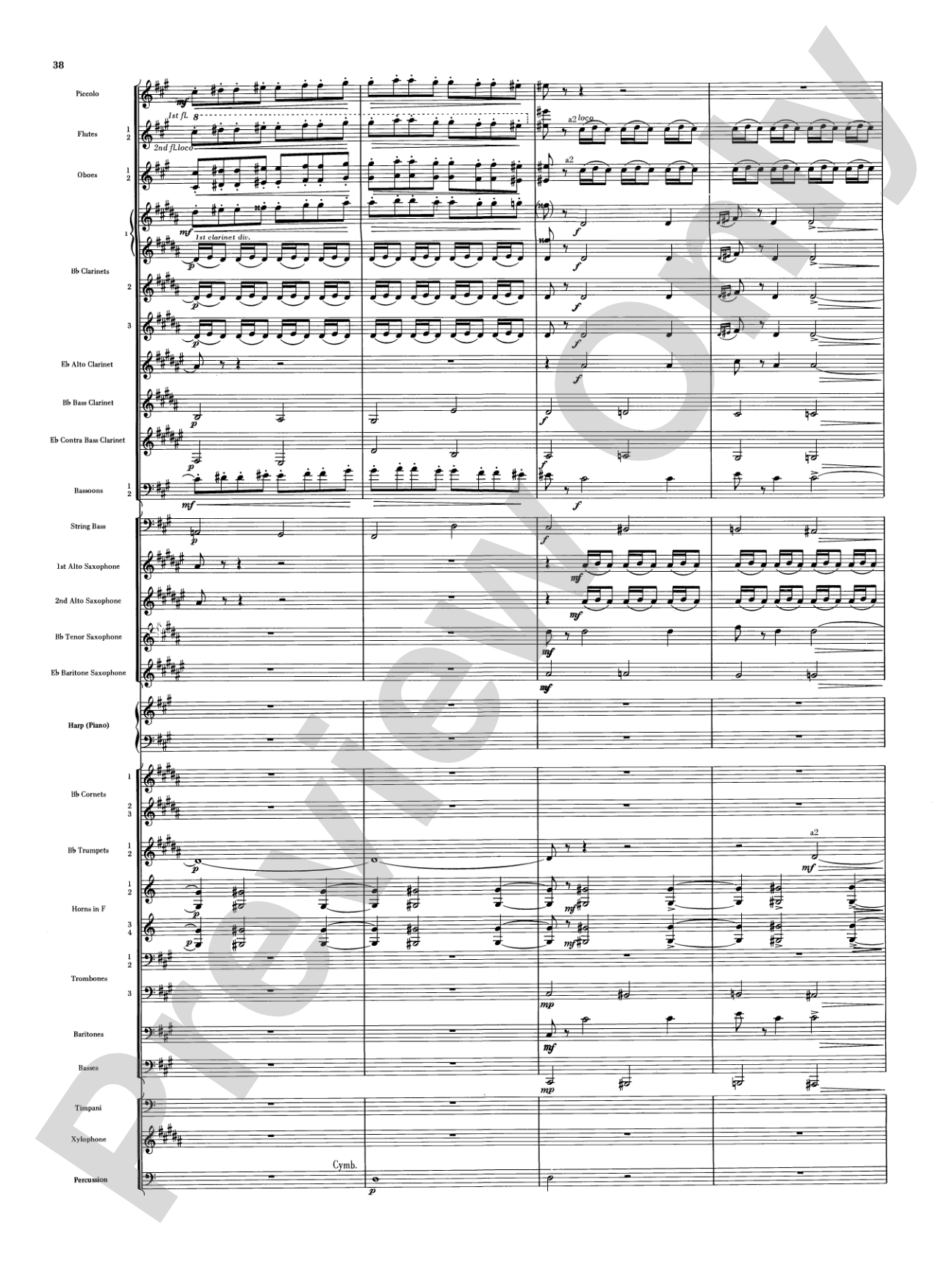 Night on Bald Mountain: Concert Band Conductor Score & Parts