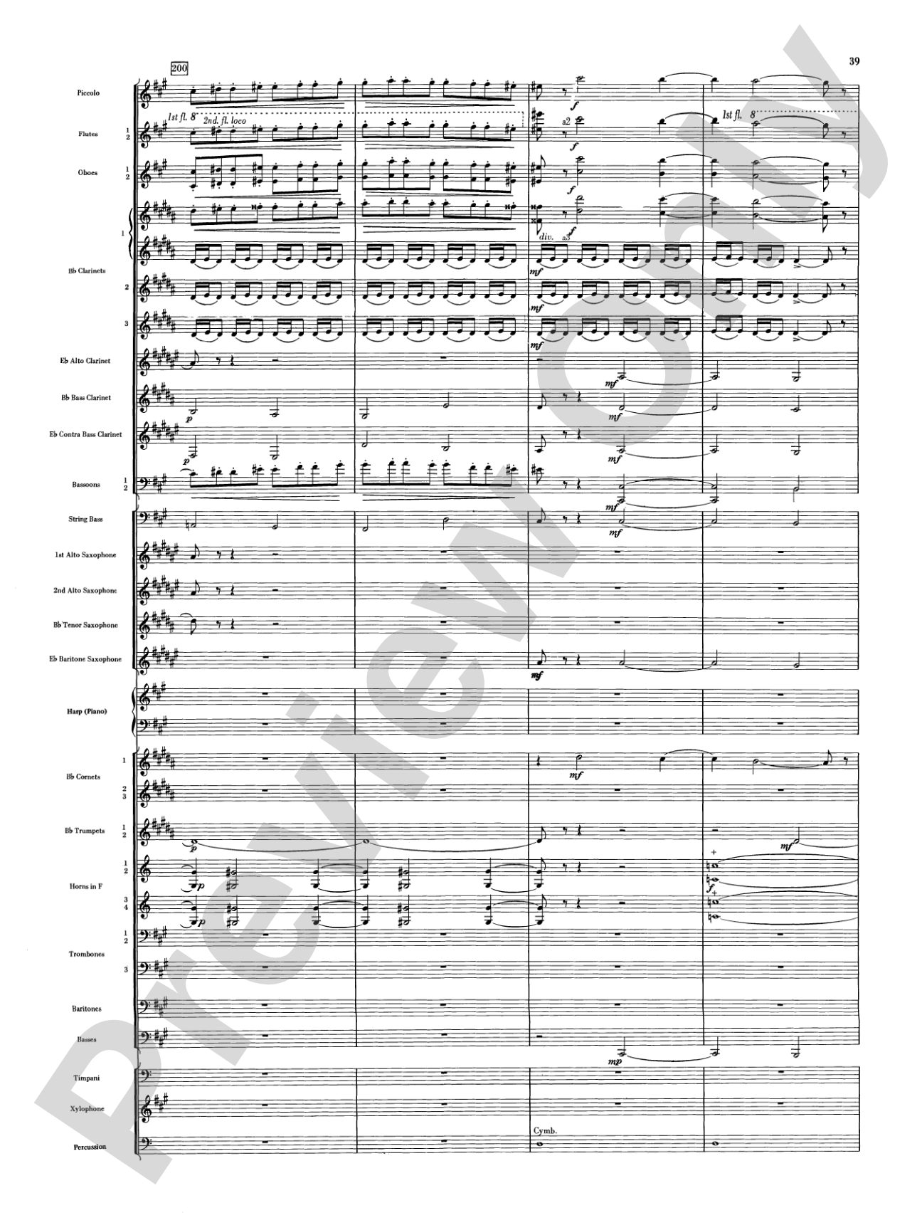 Night on Bald Mountain: Concert Band Conductor Score & Parts