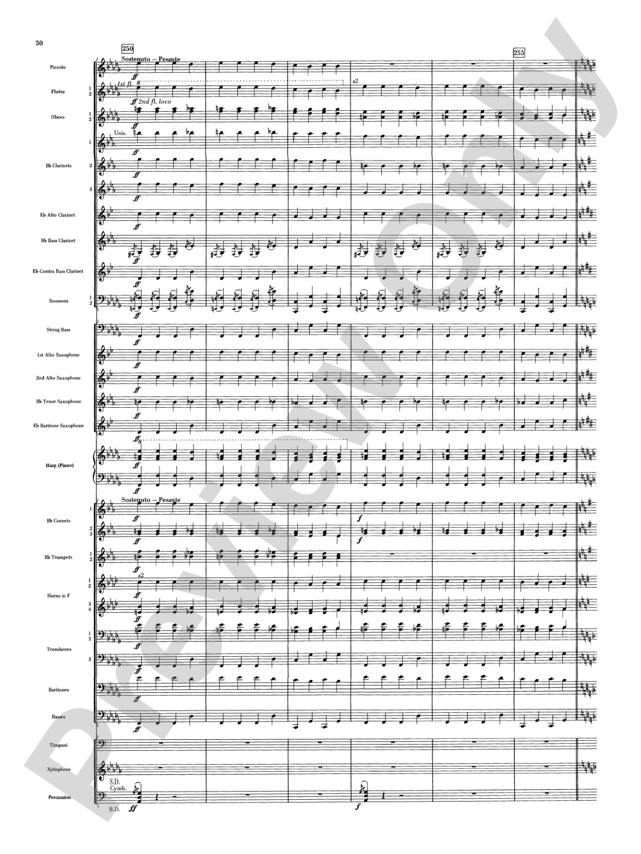 Night on Bald Mountain: Concert Band Conductor Score & Parts
