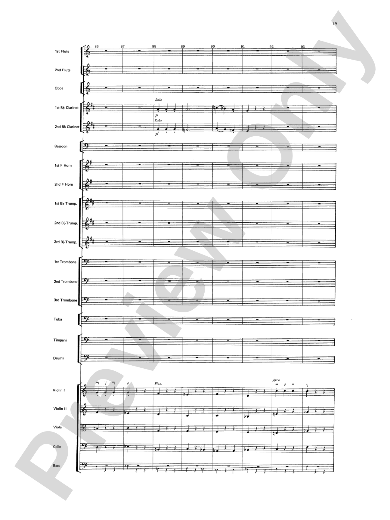 Beethoven's 5th Symphony, Finale: Score