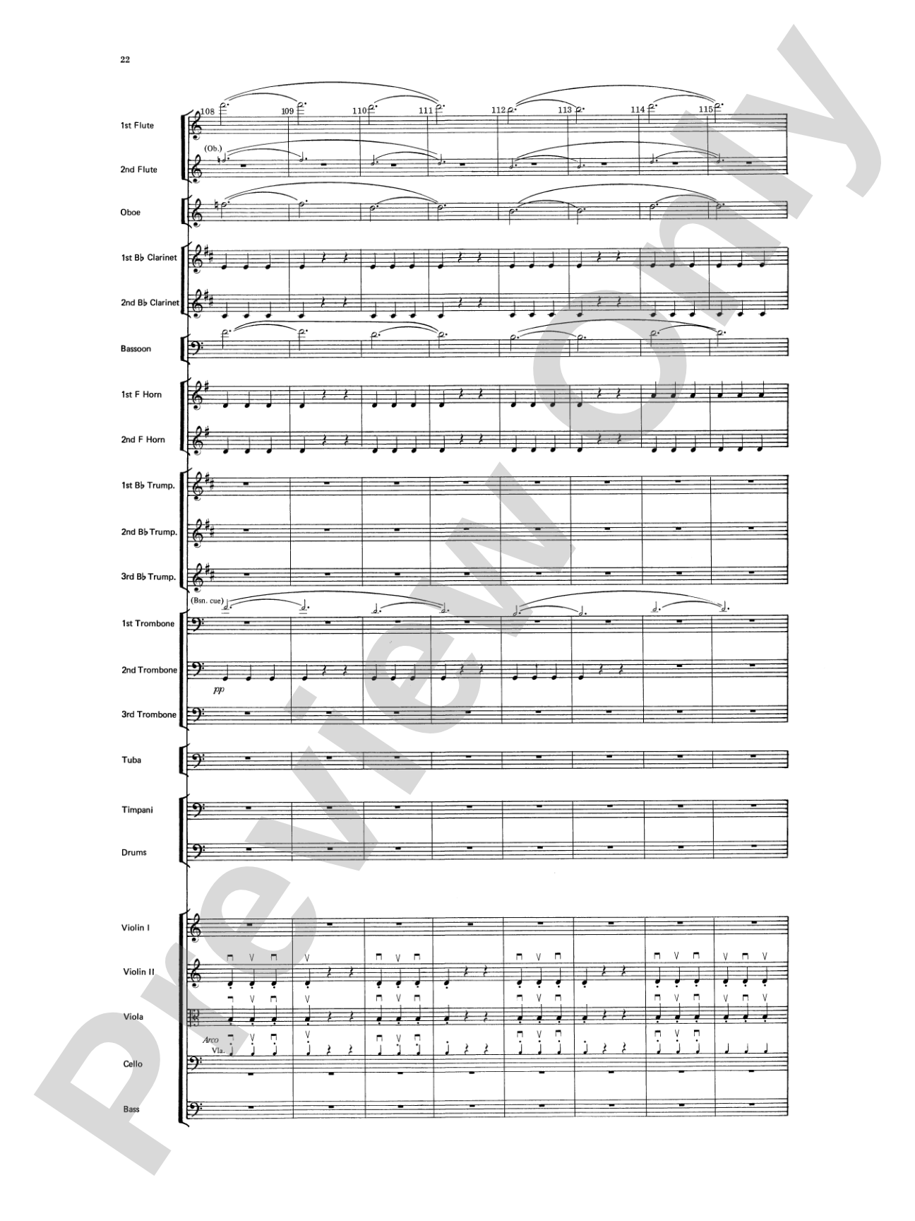 Beethoven's 5th Symphony, Finale: Score
