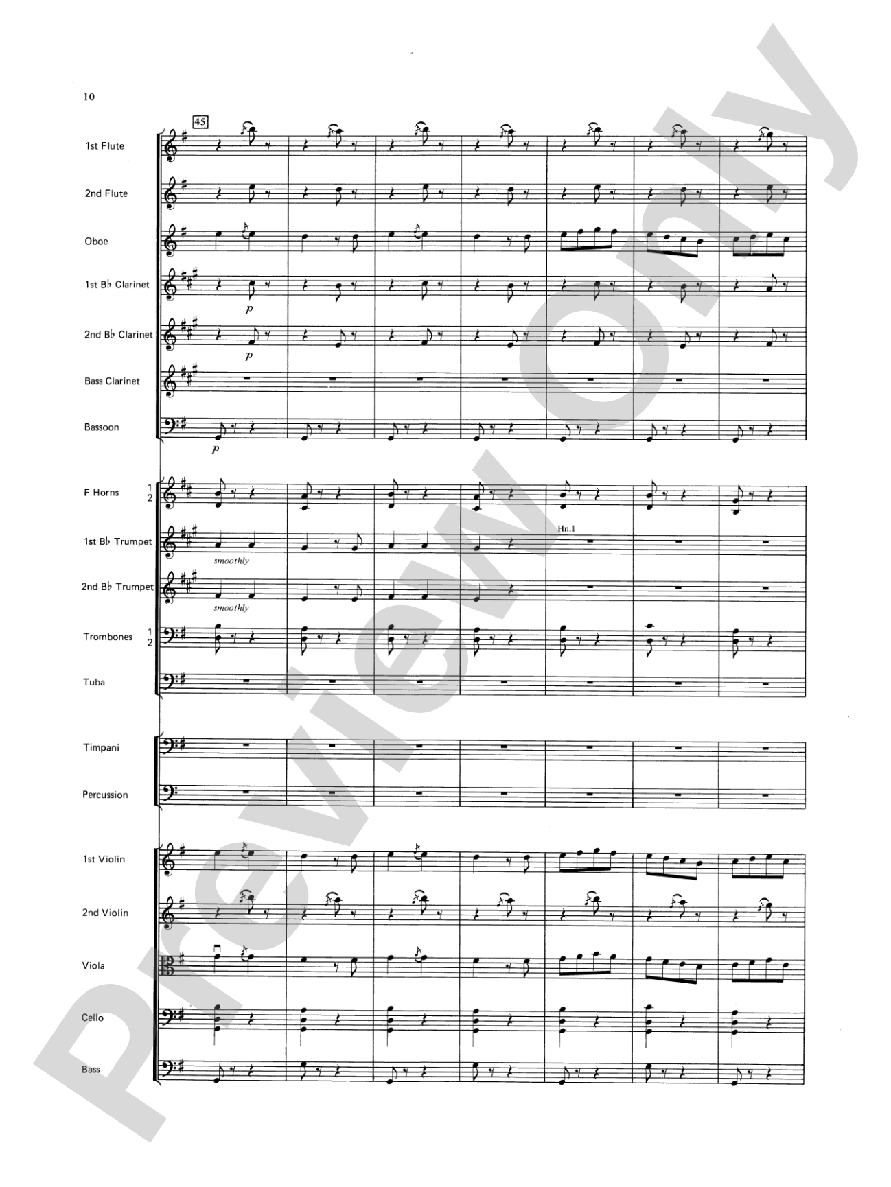 Farandole: Full Orchestra Conductor Score & Parts
