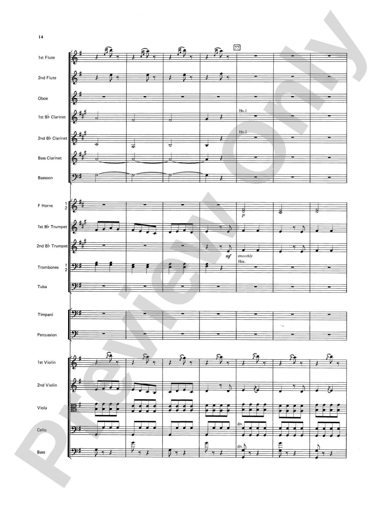 Farandole: Full Orchestra Conductor Score & Parts