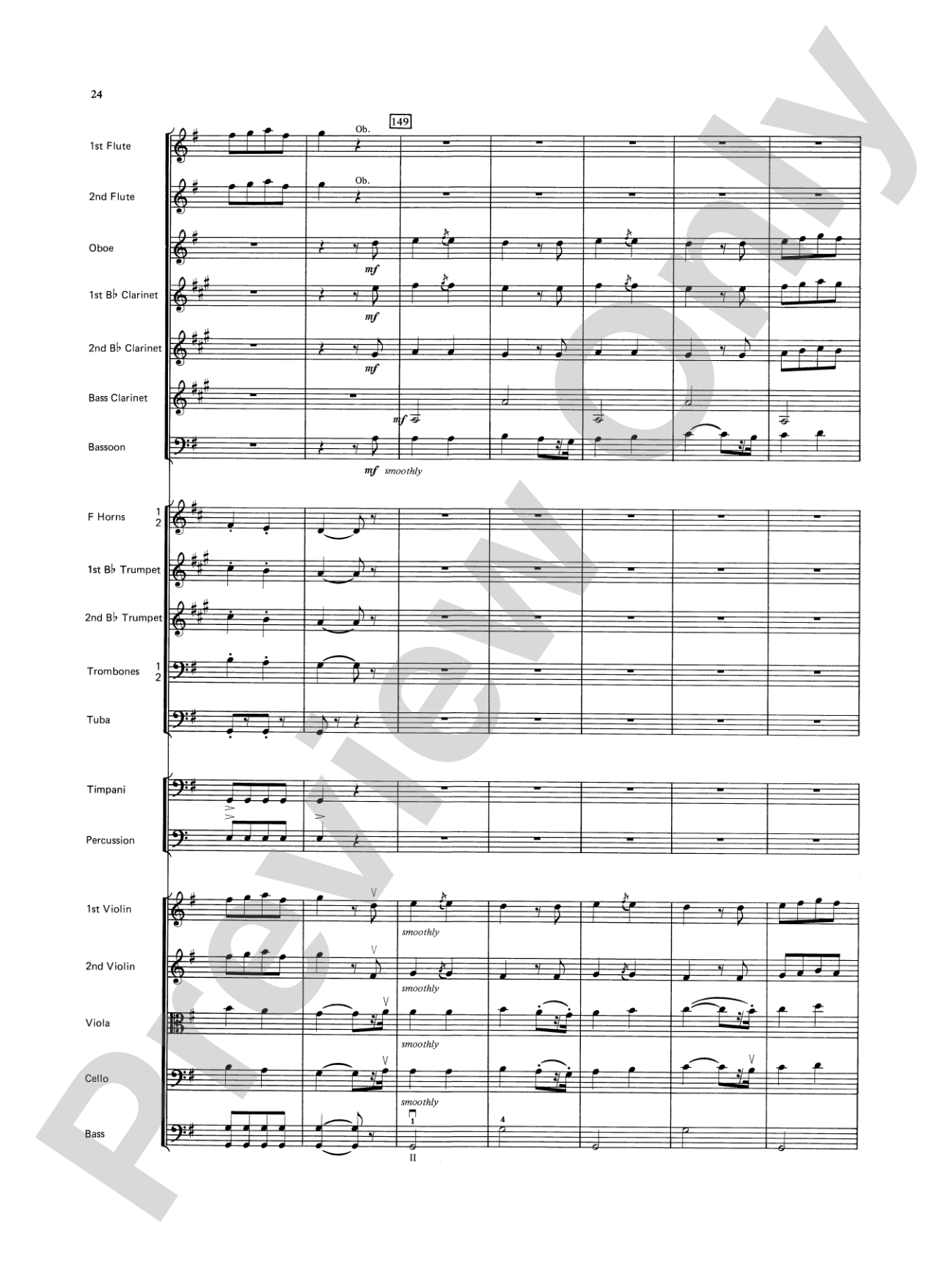 Farandole: Full Orchestra Conductor Score & Parts