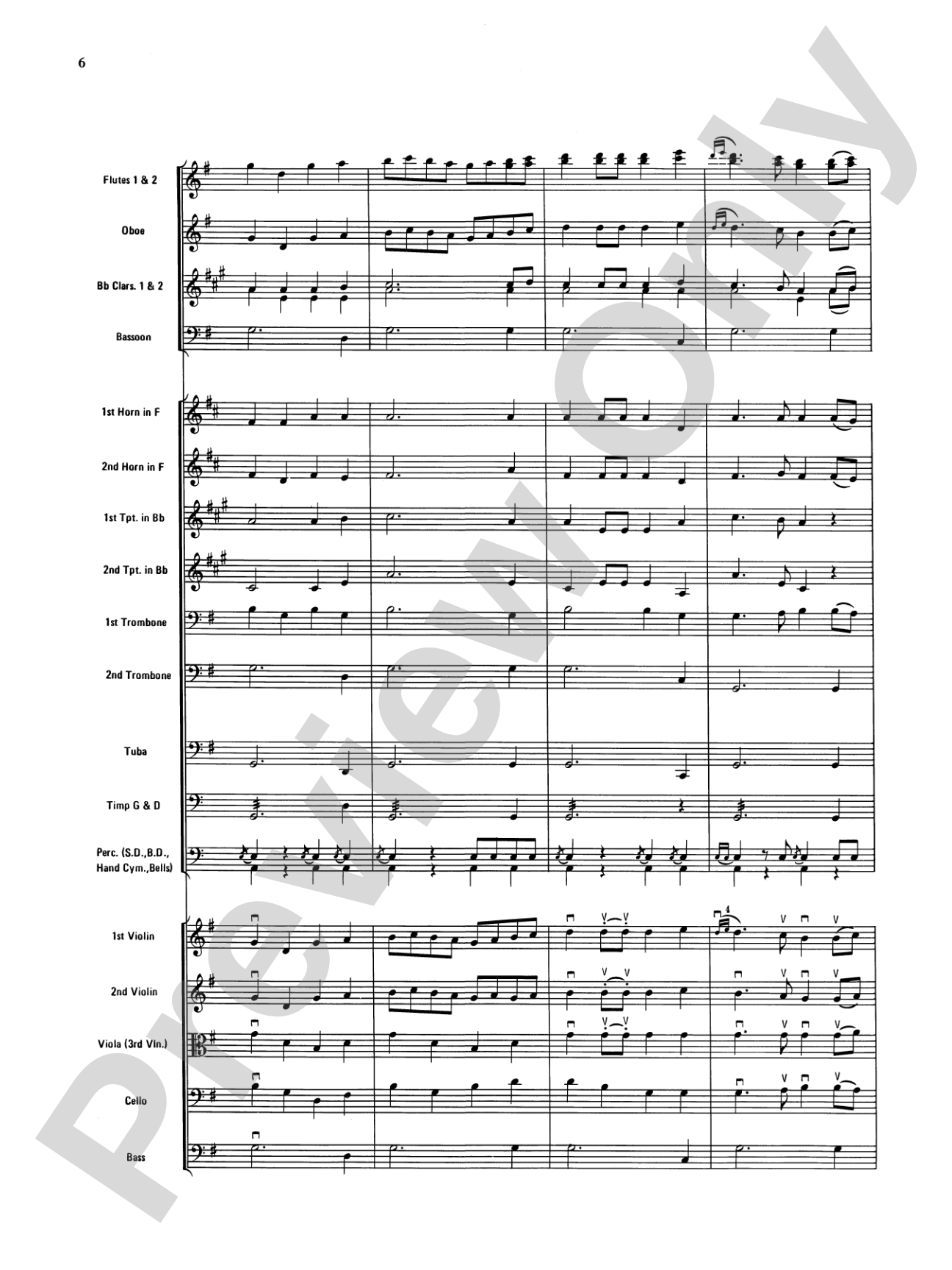 Rondeau (Theme from Masterpiece Theatre): Full Orchestra Conductor Score & Parts