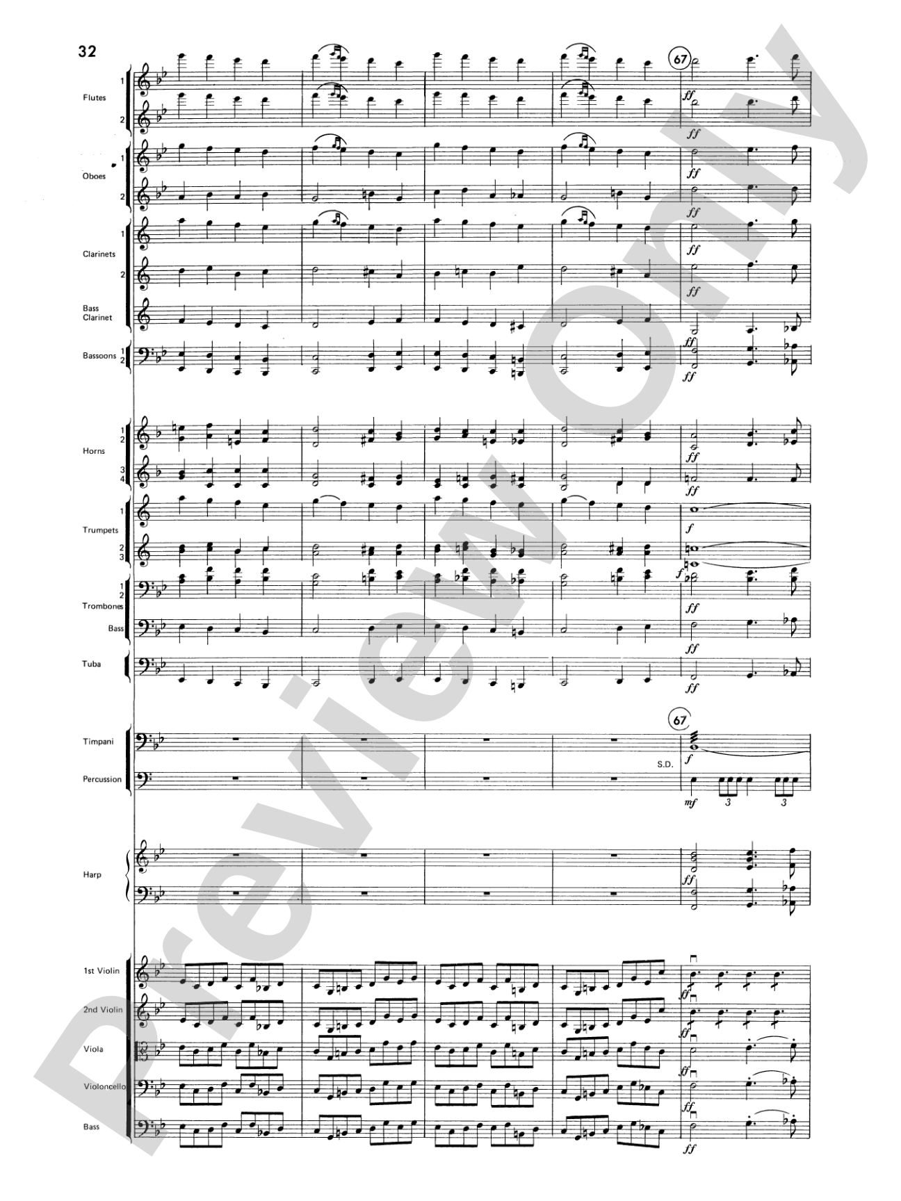 Suite from Tannhäuser: Full Orchestra Conductor Score & Parts