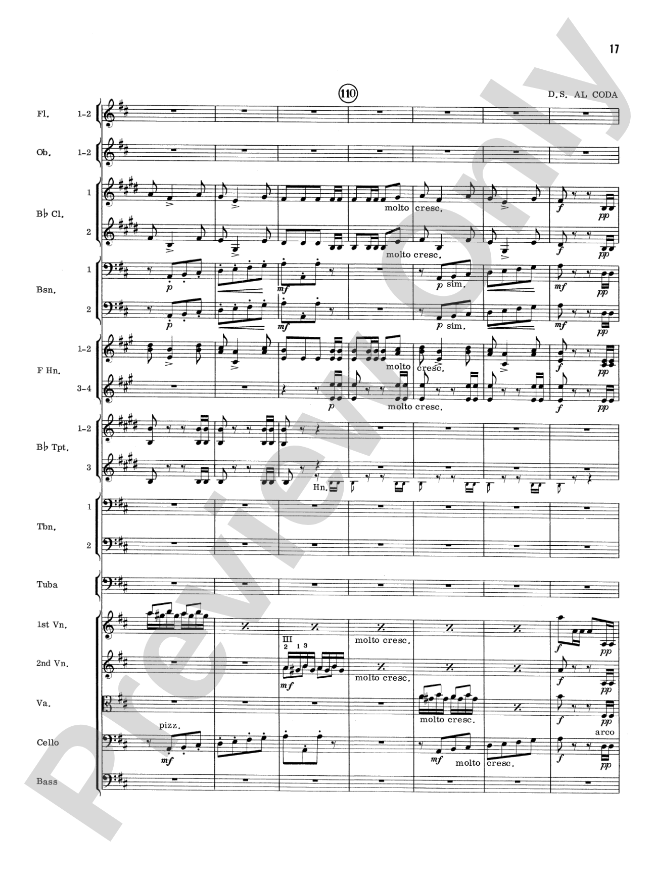 William Tell Overture: Full Orchestra Conductor Score & Parts