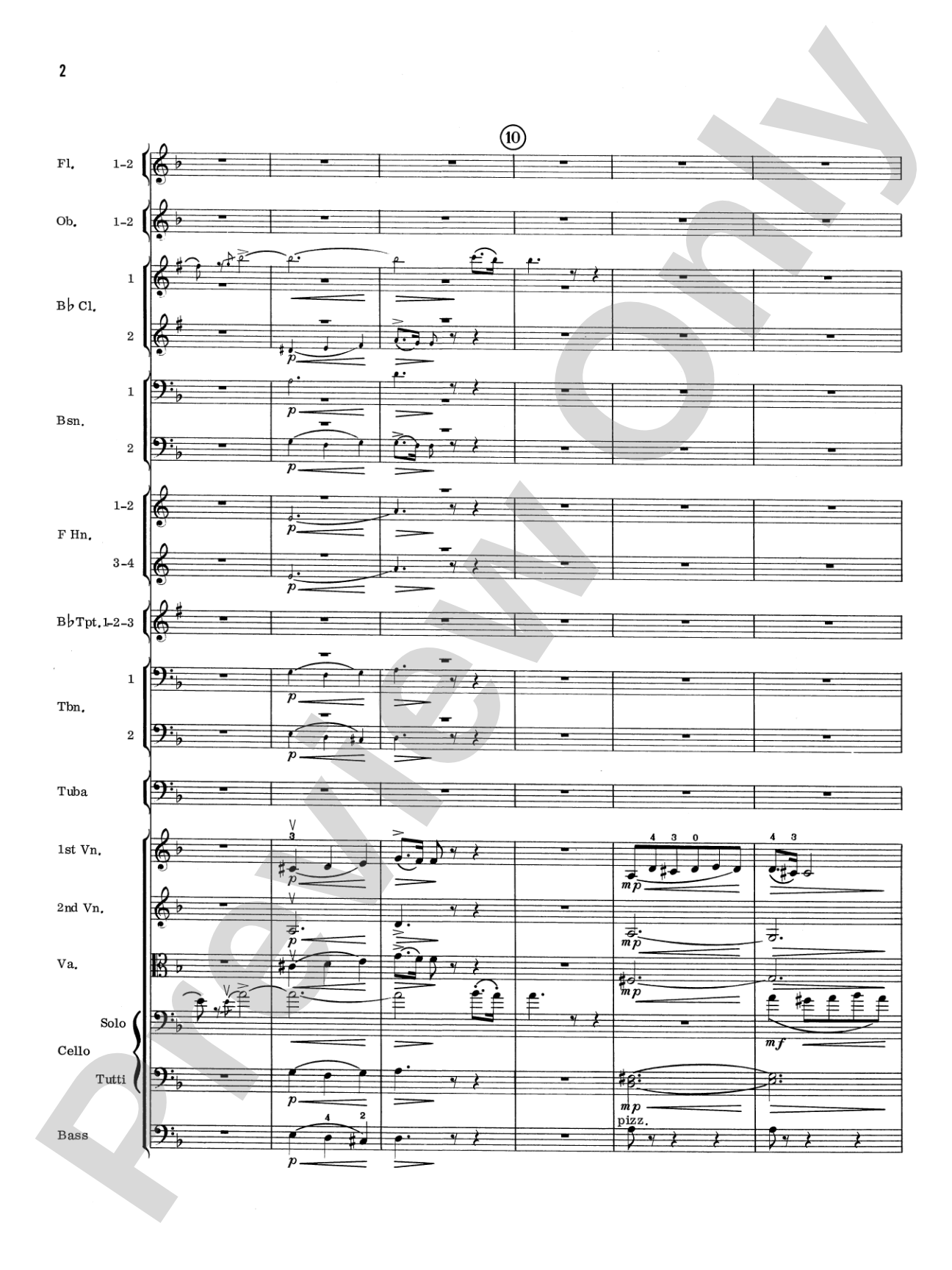 William Tell Overture: Full Orchestra Conductor Score & Parts