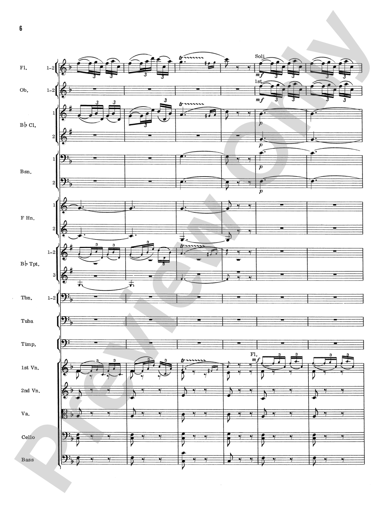 William Tell Overture: Full Orchestra Conductor Score & Parts
