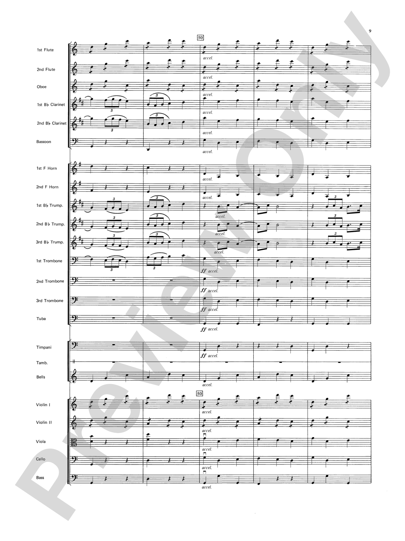 Jupiter (Bringer of Jollity): Full Orchestra Conductor Score & Parts