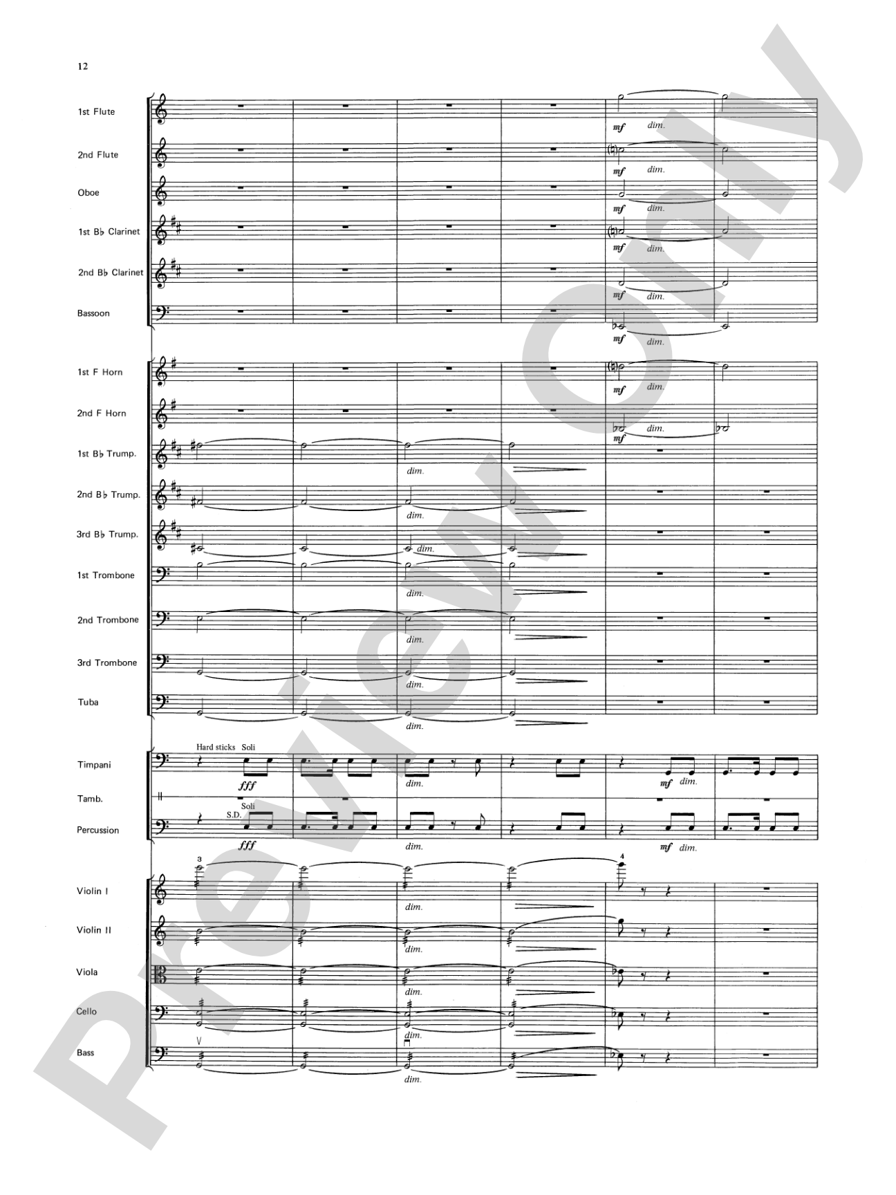 Jupiter (Bringer of Jollity): Full Orchestra Conductor Score & Parts