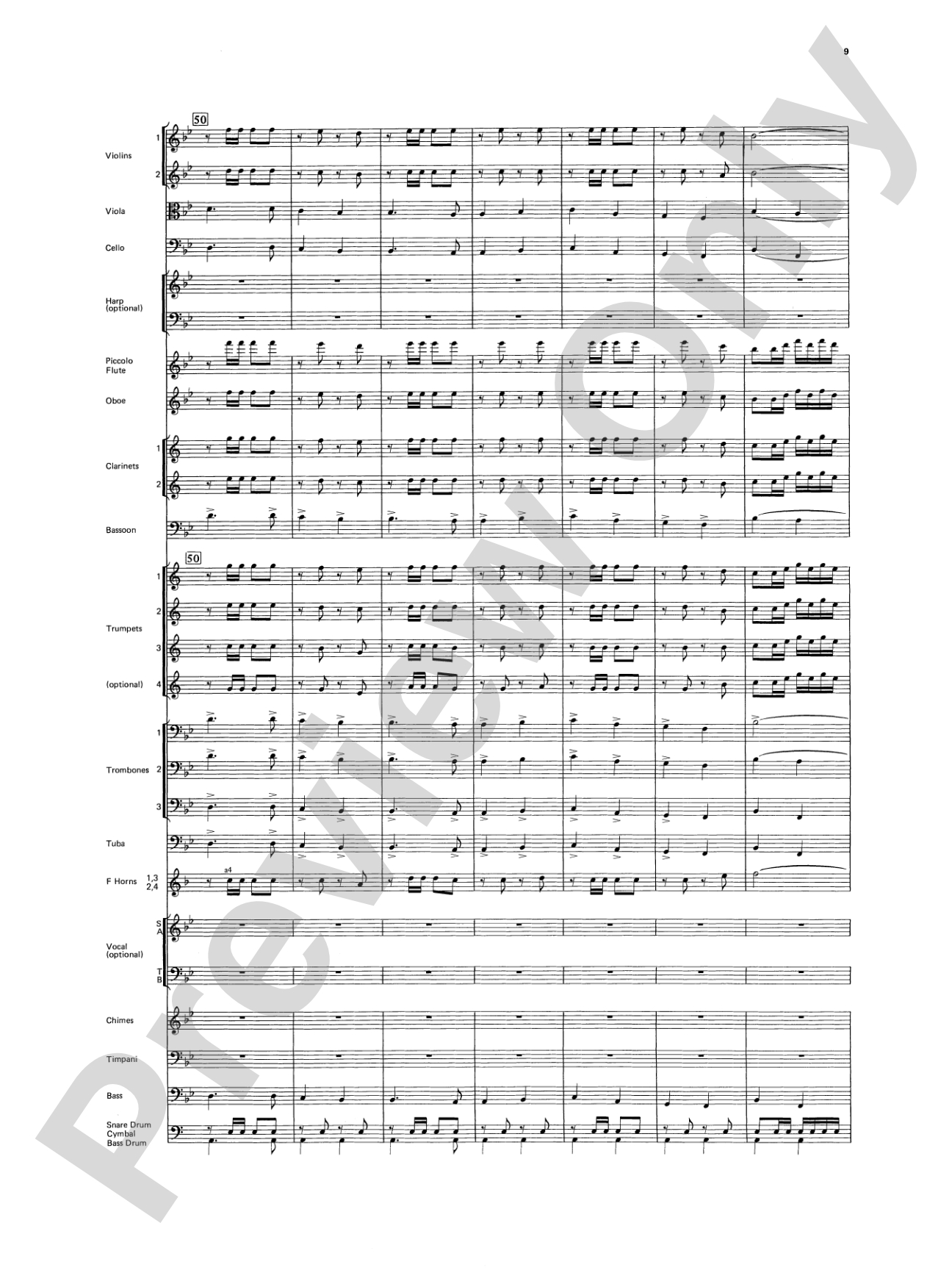 America! Patriotic Themes (as played at Disney World): Full Orchestra Conductor Score & Parts