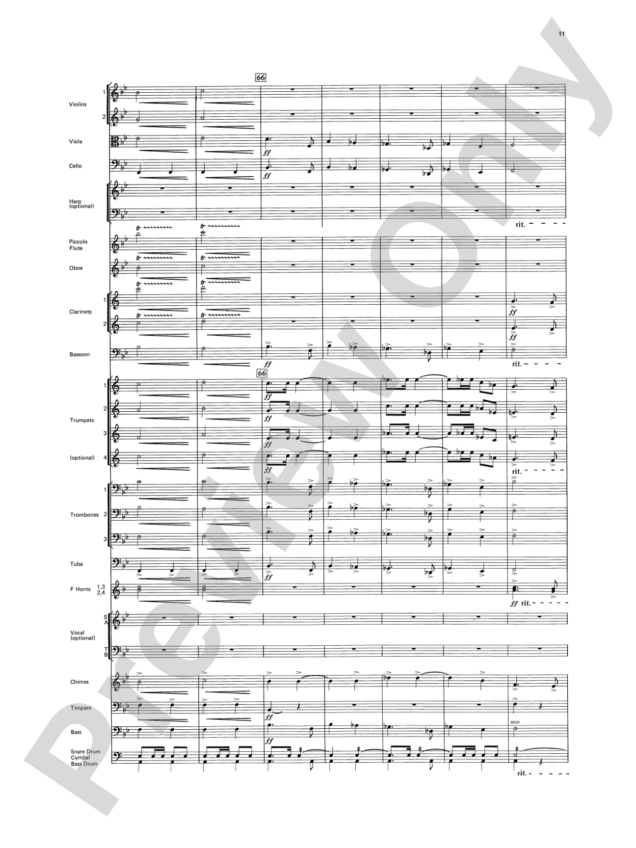 America! Patriotic Themes (as played at Disney World): Full Orchestra Conductor Score & Parts