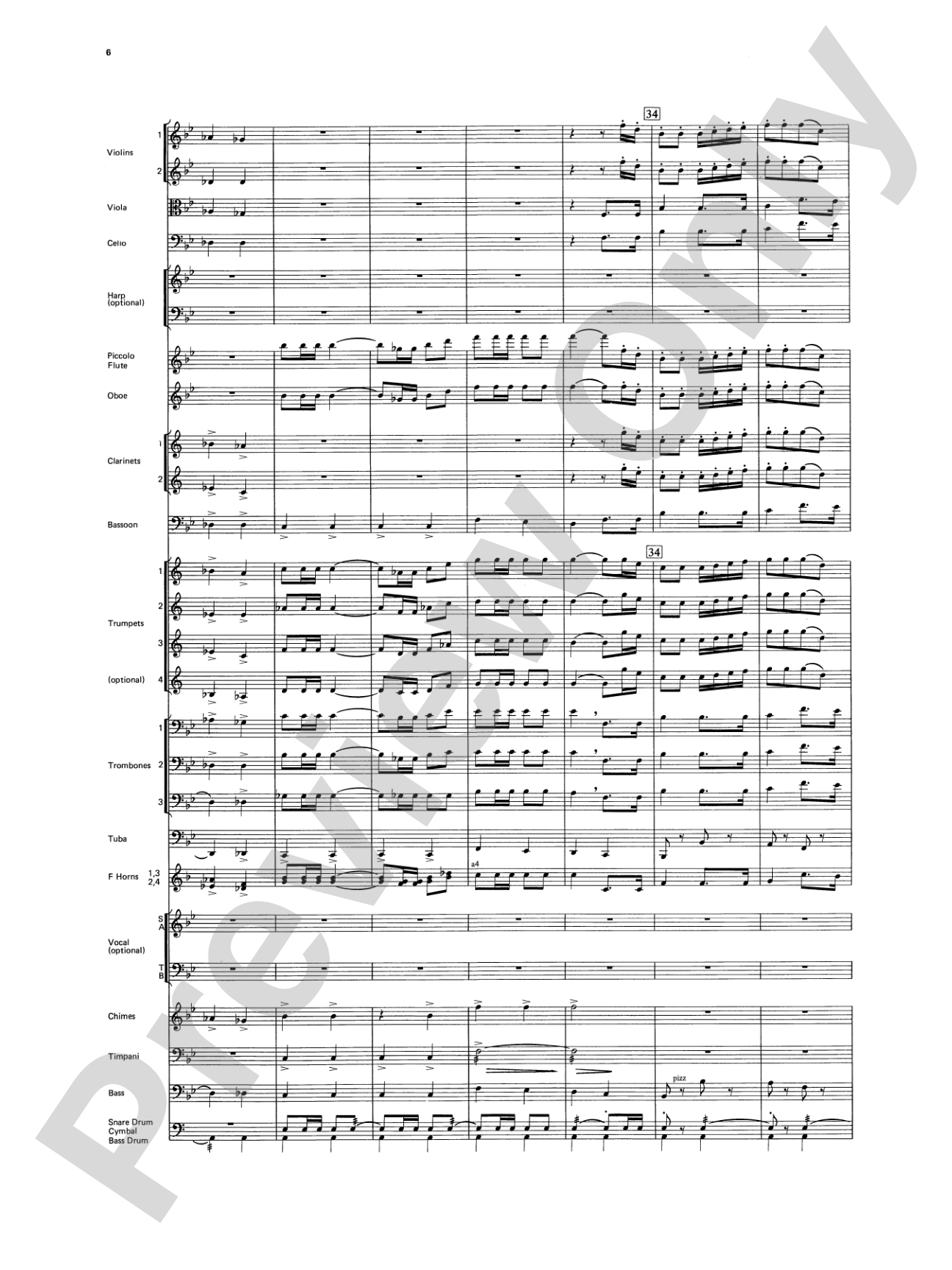 America! Patriotic Themes (as played at Disney World): Full Orchestra Conductor Score & Parts