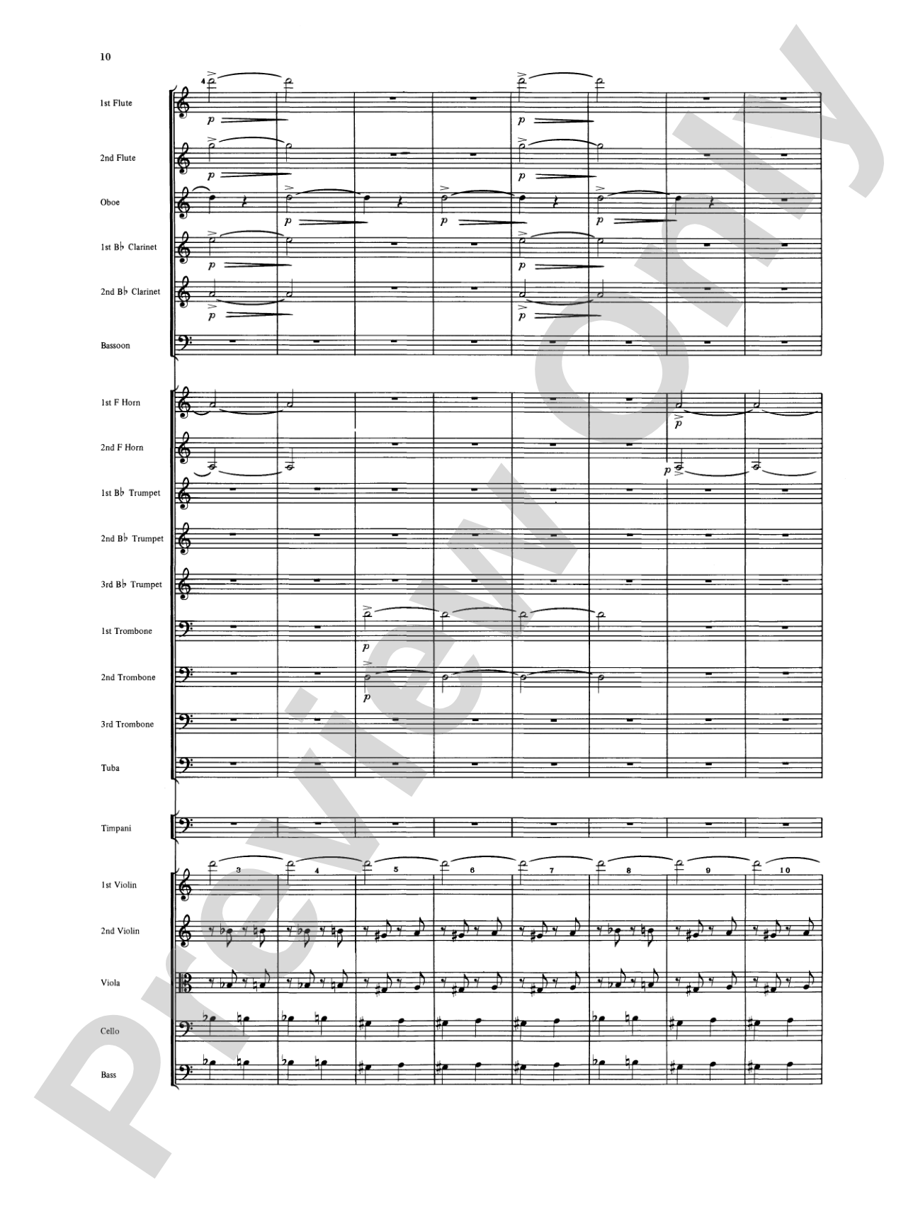 On the Steppes of Central Asia: Full Orchestra Conductor Score & Parts