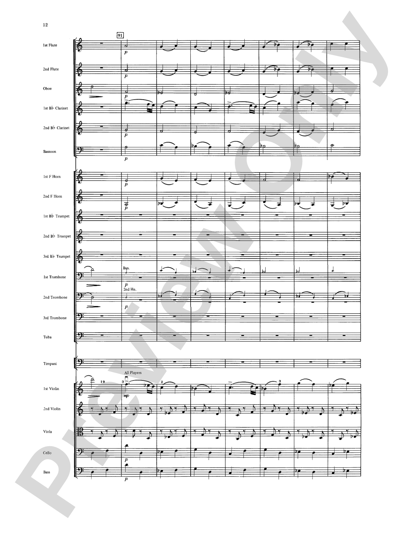 On the Steppes of Central Asia: Full Orchestra Conductor Score & Parts