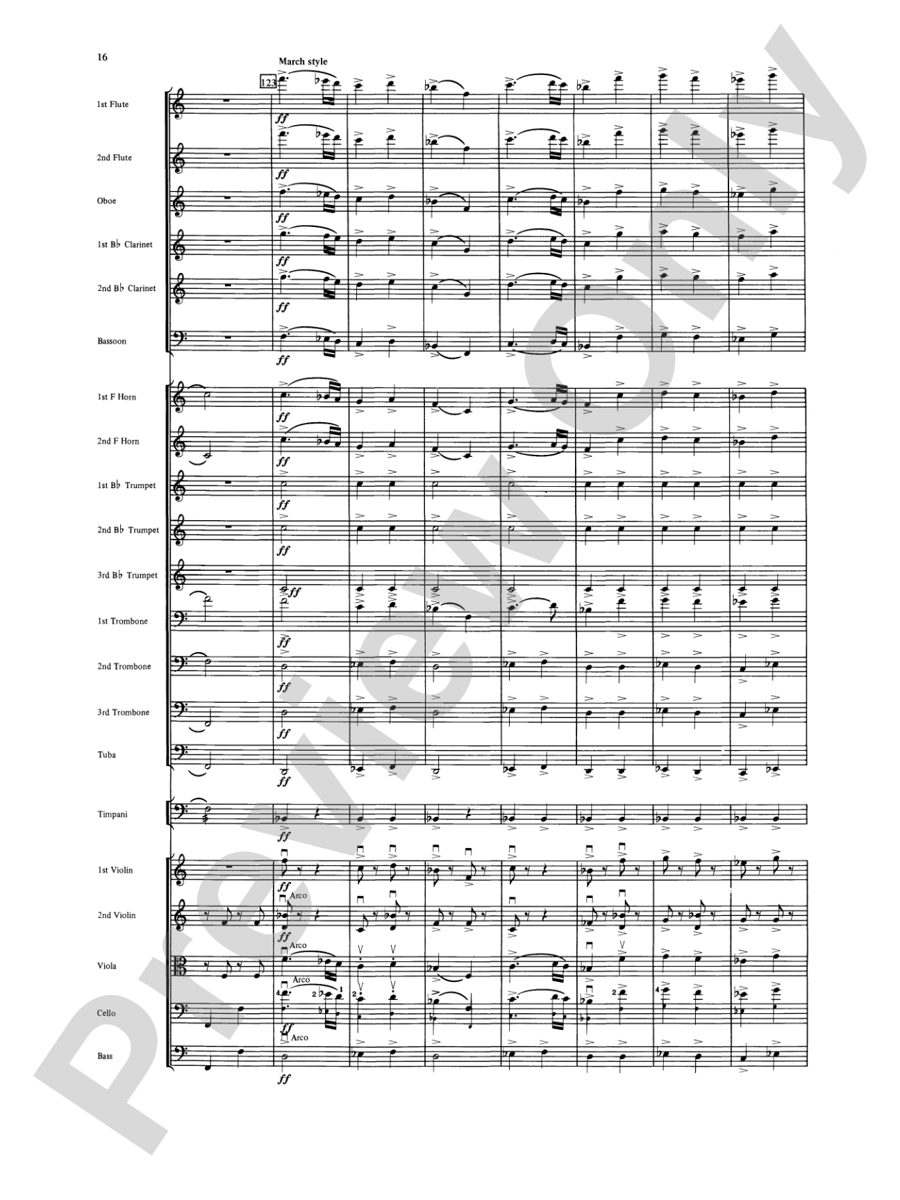 On the Steppes of Central Asia: Full Orchestra Conductor Score & Parts