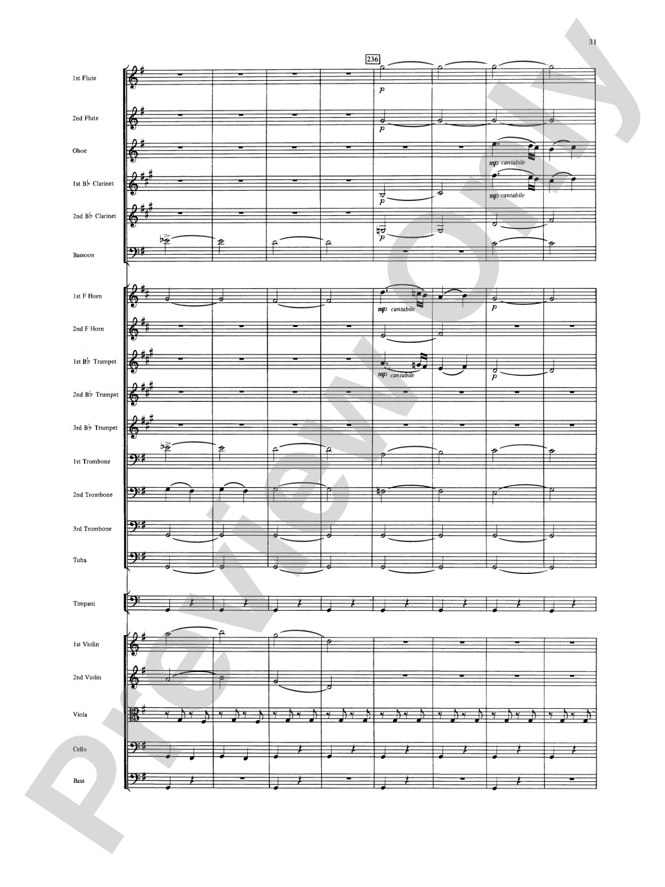 On the Steppes of Central Asia: Full Orchestra Conductor Score & Parts