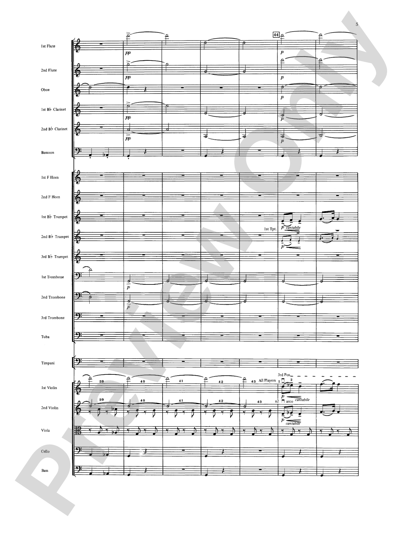 On the Steppes of Central Asia: Full Orchestra Conductor Score & Parts